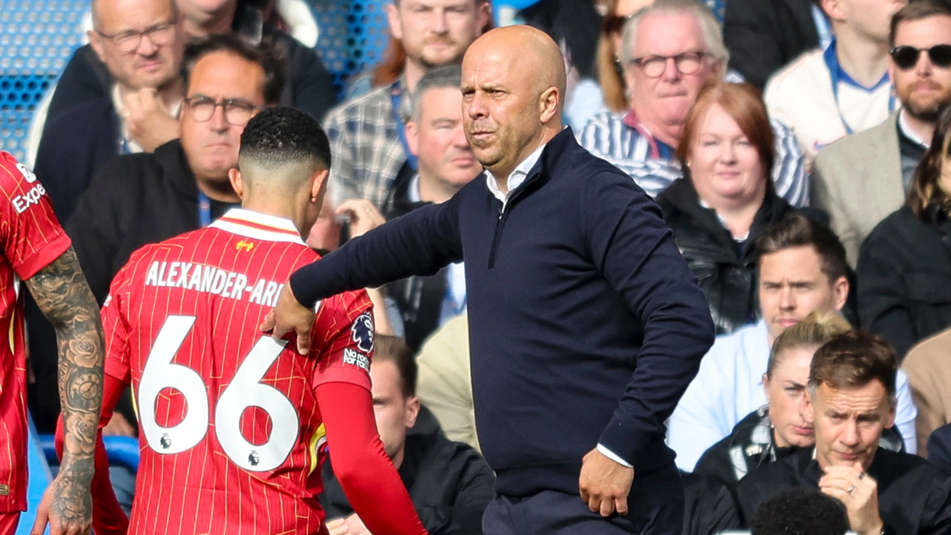 Slot says all at Liverpool sad to see Alexander-Arnold go