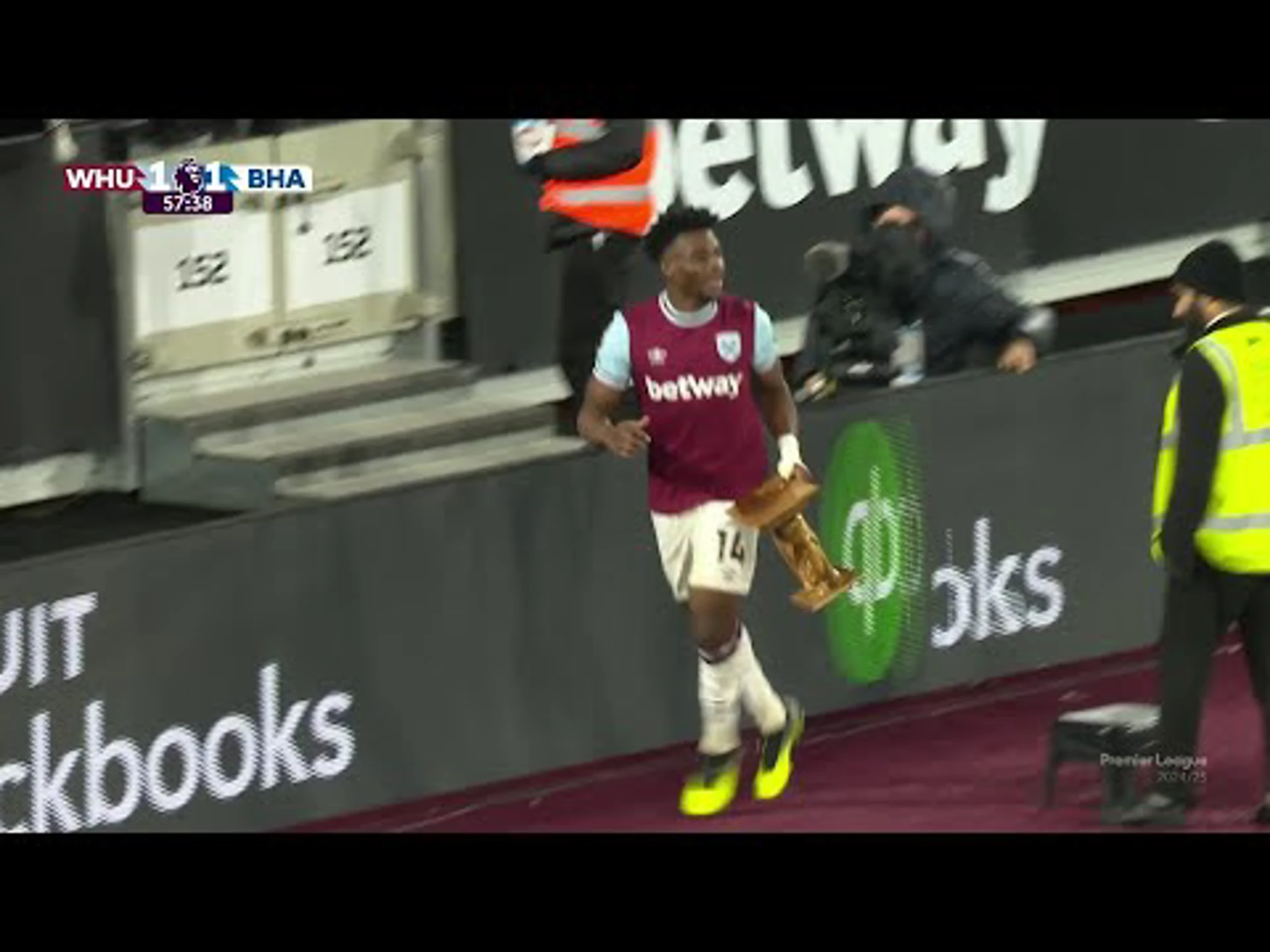 Mohammed Kudus | 58ᵗʰ Minute Goal v Brighton