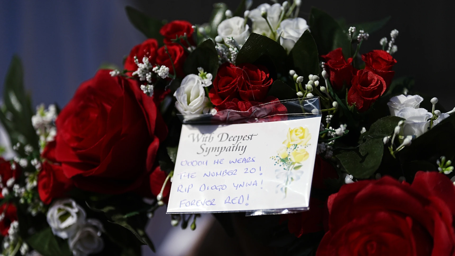 Reaction to death of Liverpool and Portugal player Jota