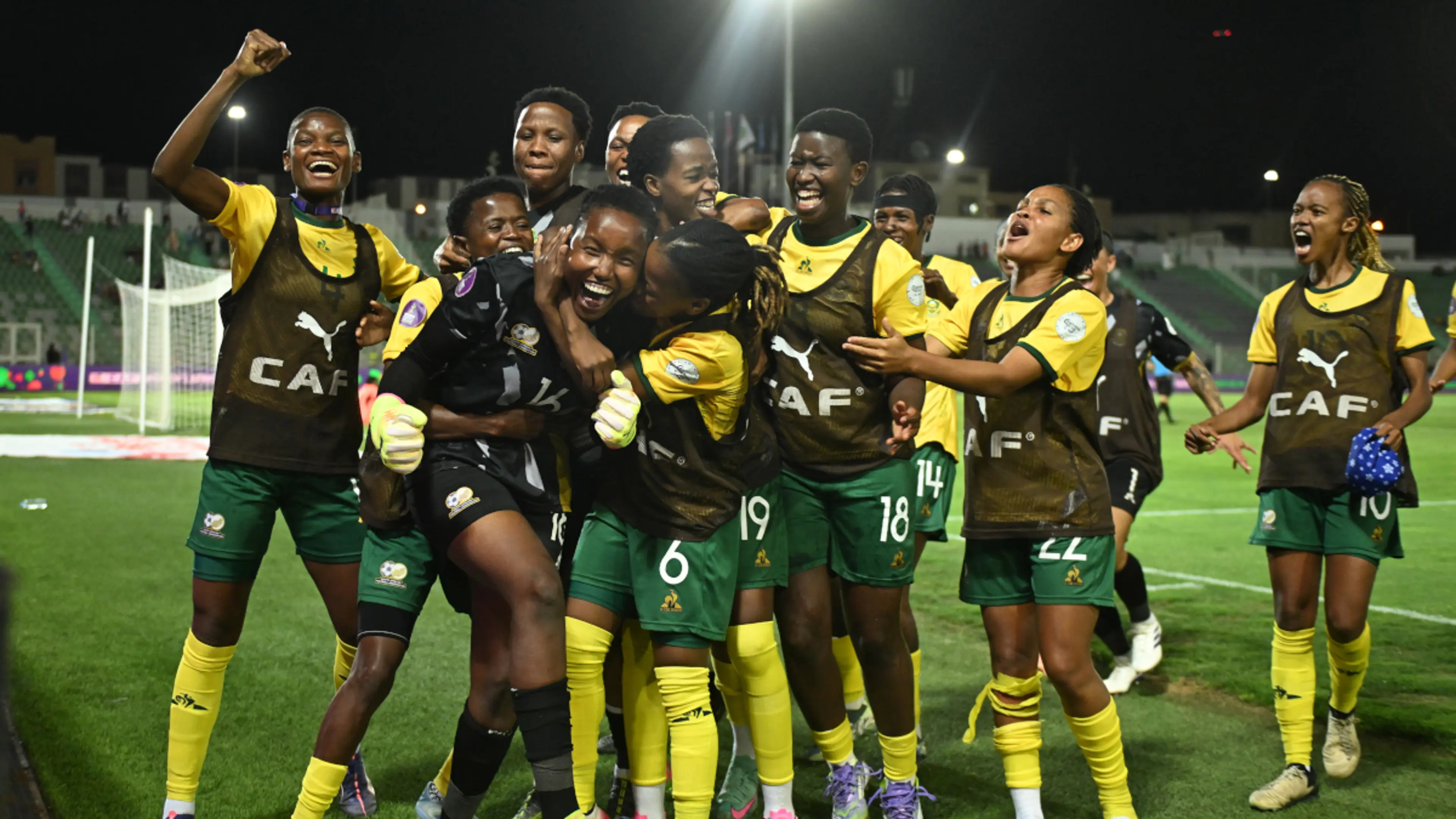 South Africa and Ghana complete semifinal lineup