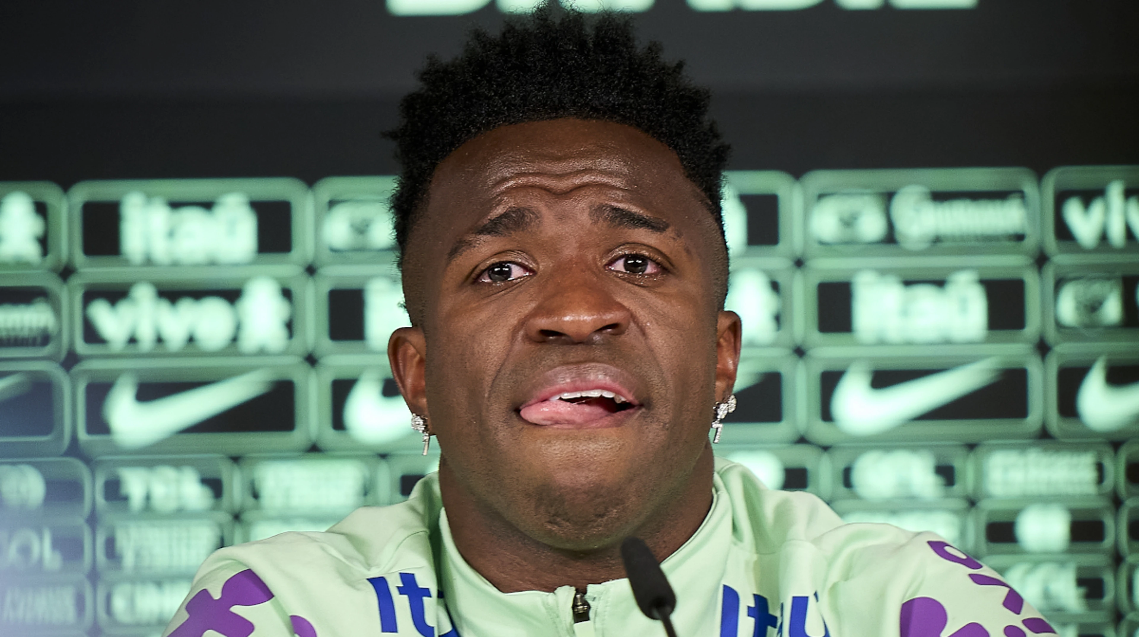 Racism reducing my desire to play football - Vini Jr