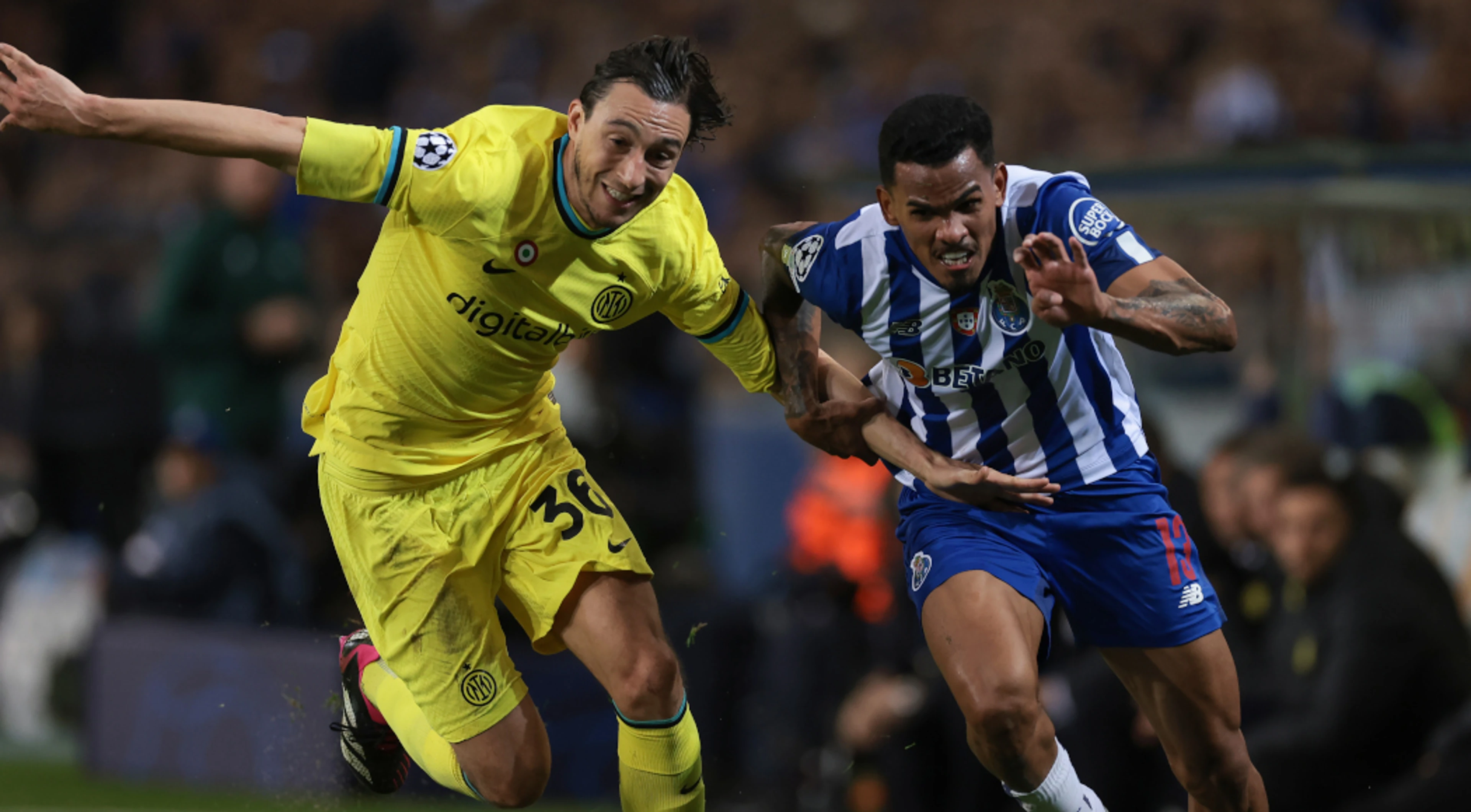 Inter into Champions League quarters after Porto draw