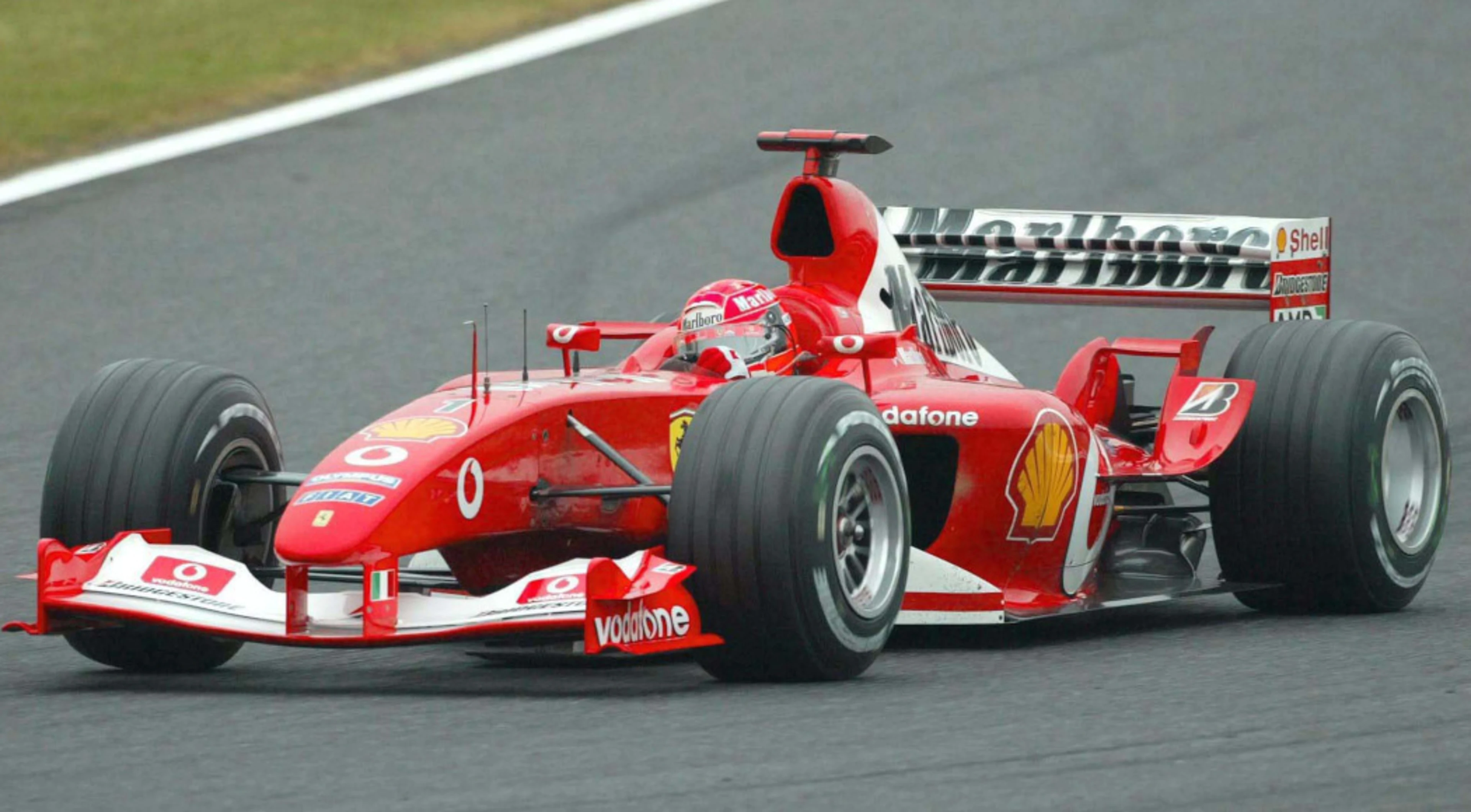 Schumacher's 2003 F1-winning Ferrari up for auction