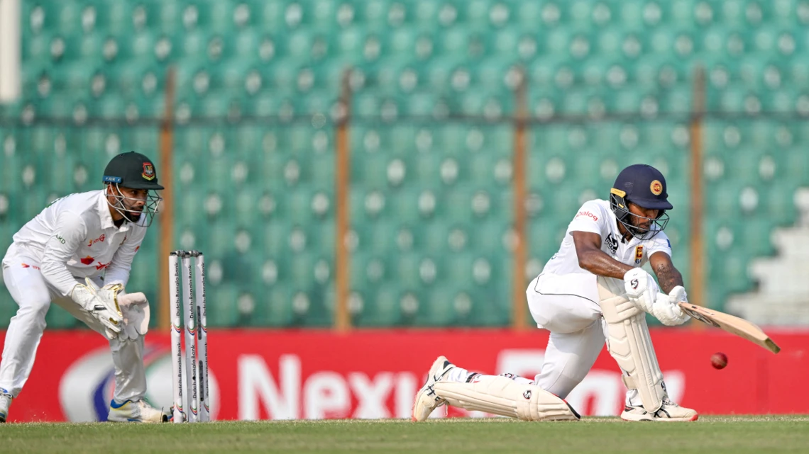 Sri Lanka sweep Bangladesh test series with crushing win