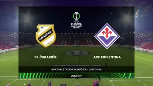 FK Cukaricki v Fiorentina | Match Highlights | UEFA Europa Conference League | Group F
