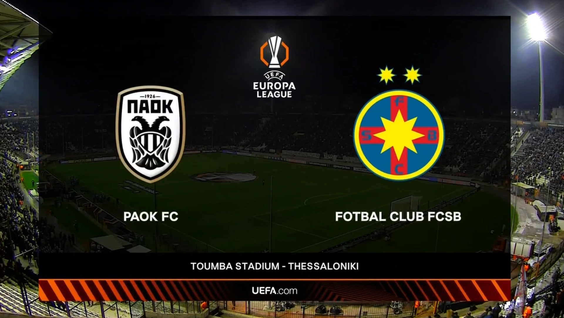 PAOK v FCSB | Match Highlights | UEFA Europa League