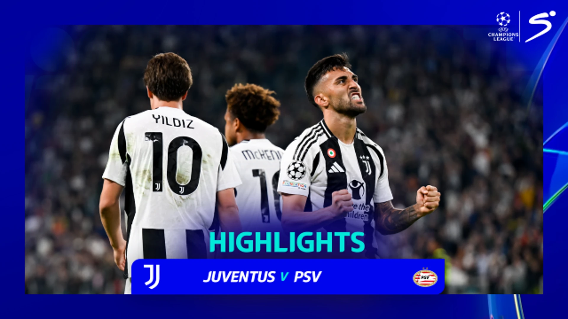 90 in 90 Seconds | Juventus v PSV | UEFA Champions League