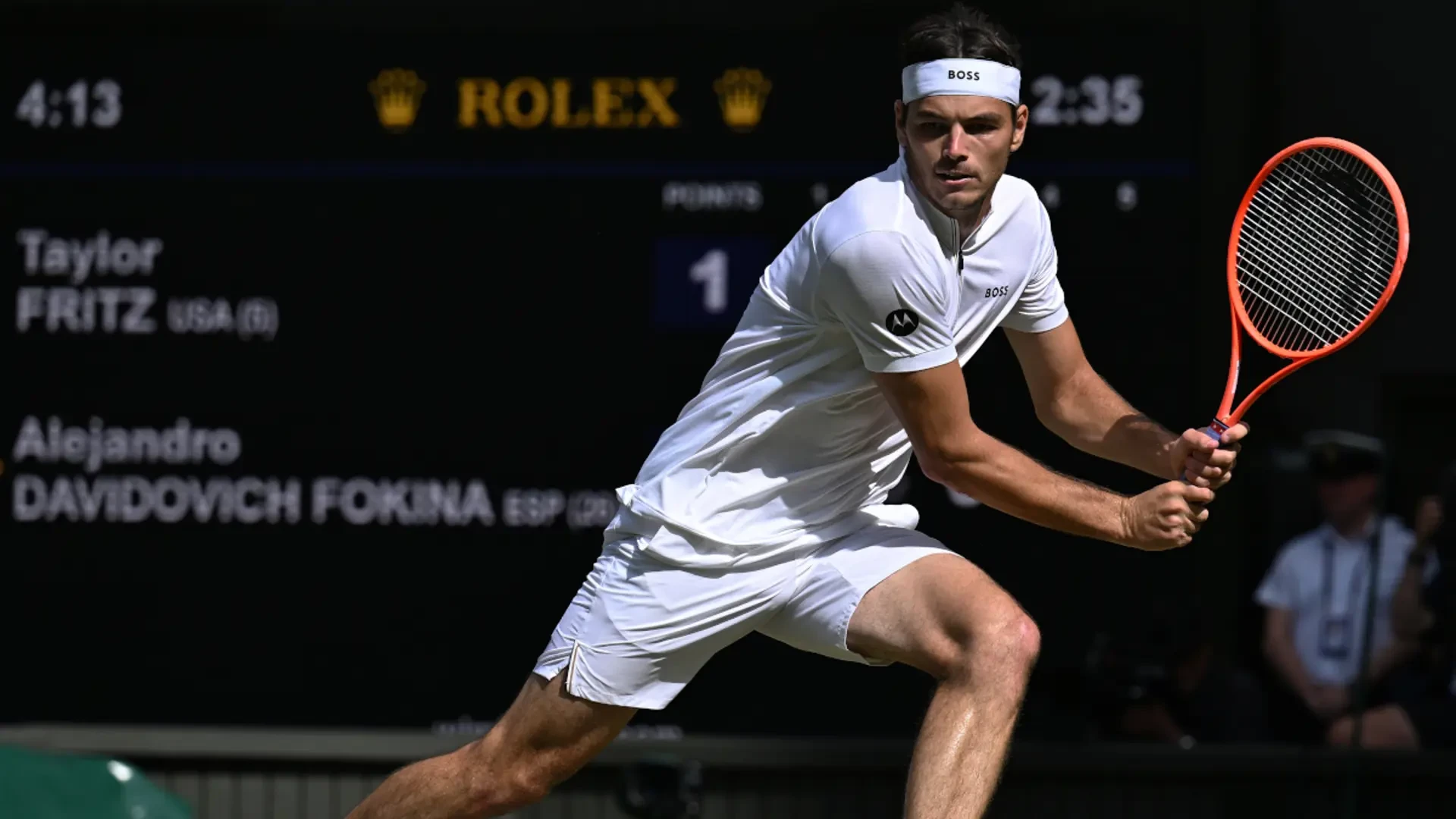 DAY 5 MEN'S WRAP: Fritz fires, Alcaraz battles, Monfils exits
