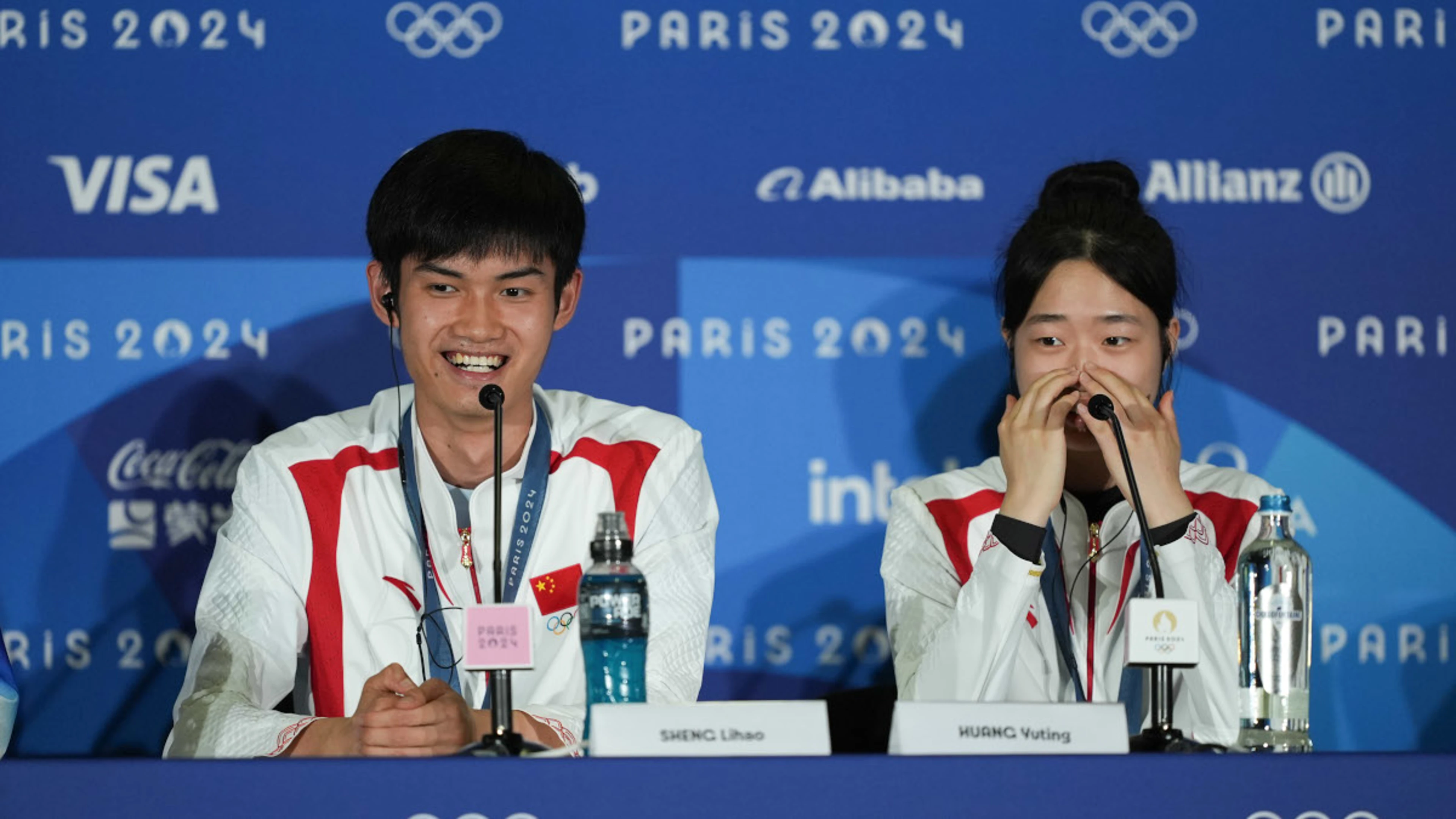 China's Sheng wins his second gold at Paris Games