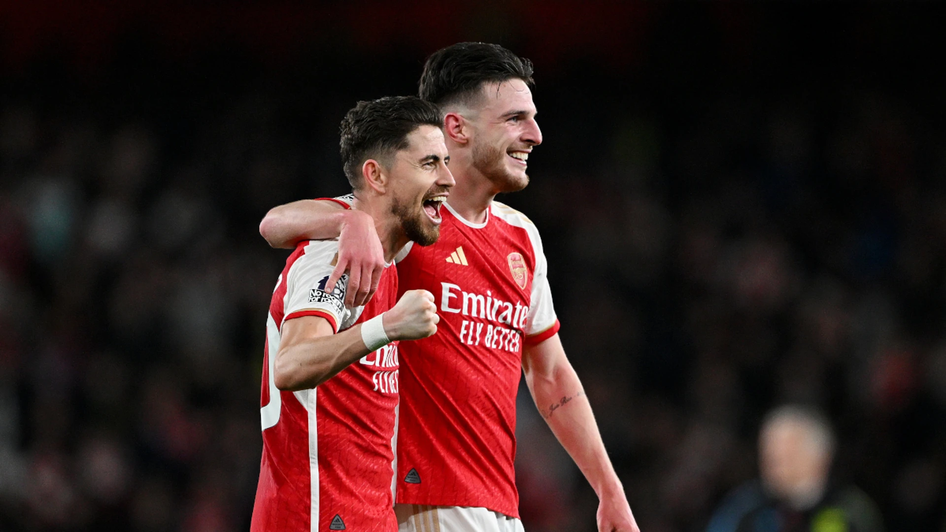 Would have done anything to win, says Arsenal's Rice after victory over Man United