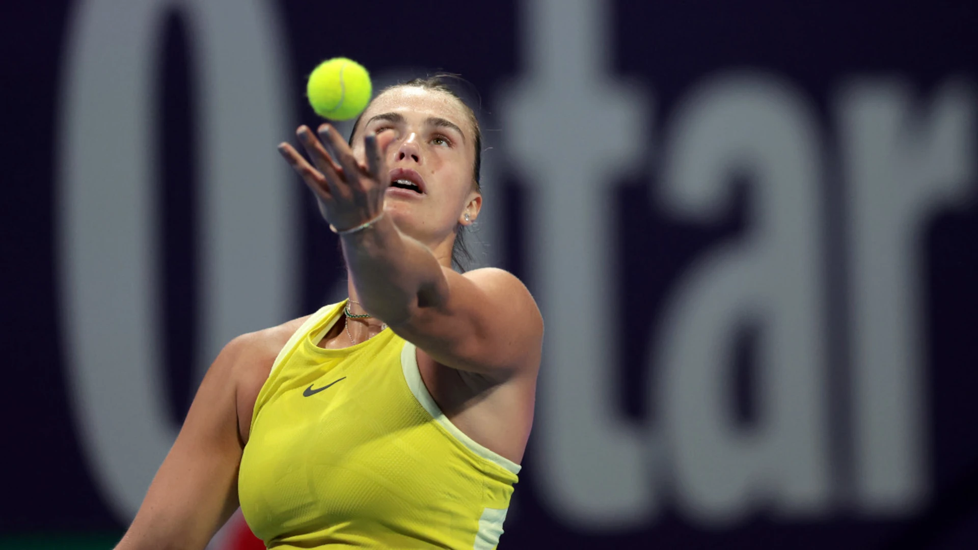 World No 1 Sabalenka dumped out of Qatar Open