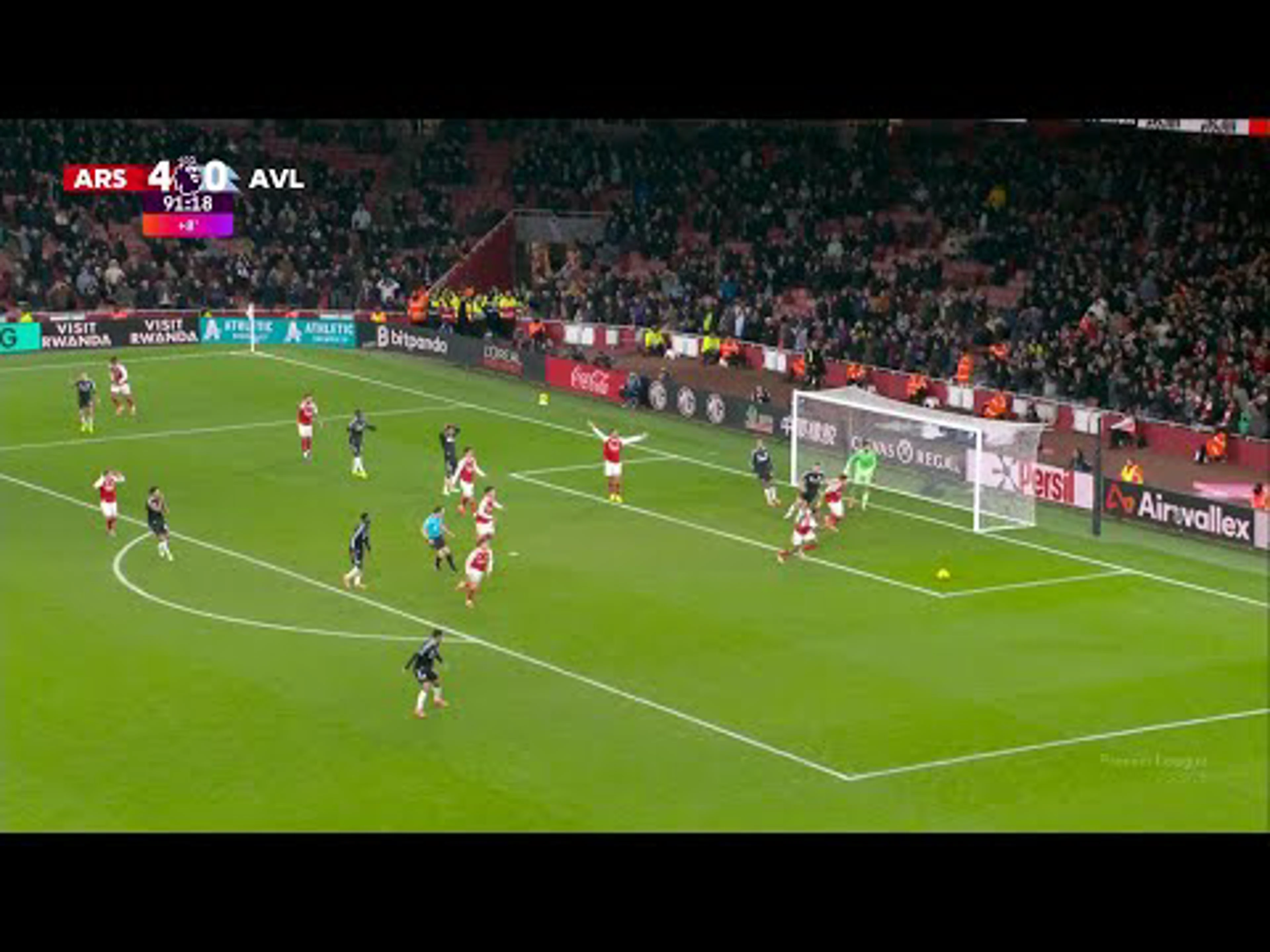 David Raya | 92ⁿᵈ Minute Spectacular Gk Save v Aston Villa