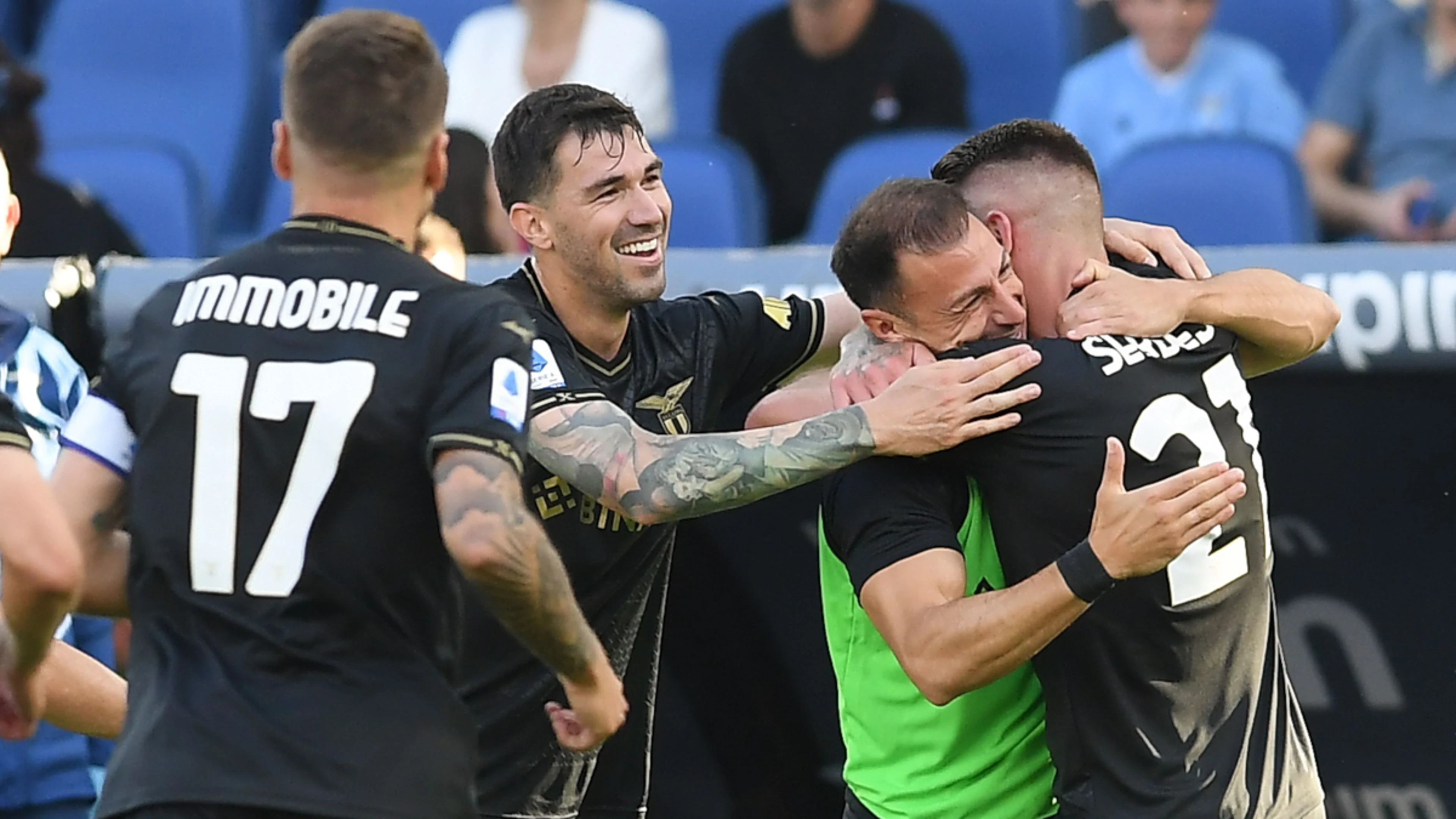Milinkovic-Savic double sends Lazio back up to second