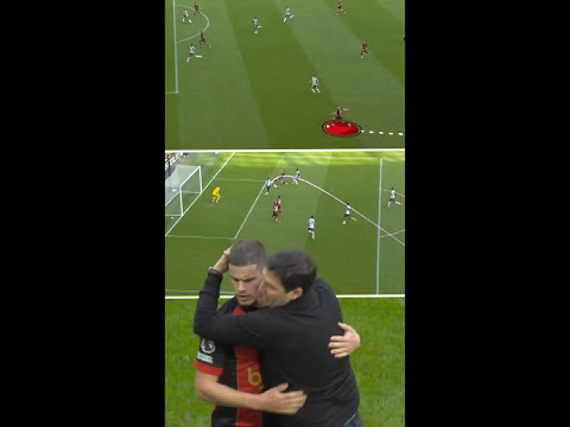 Milos Kerkez's unreal assist against Spurs!