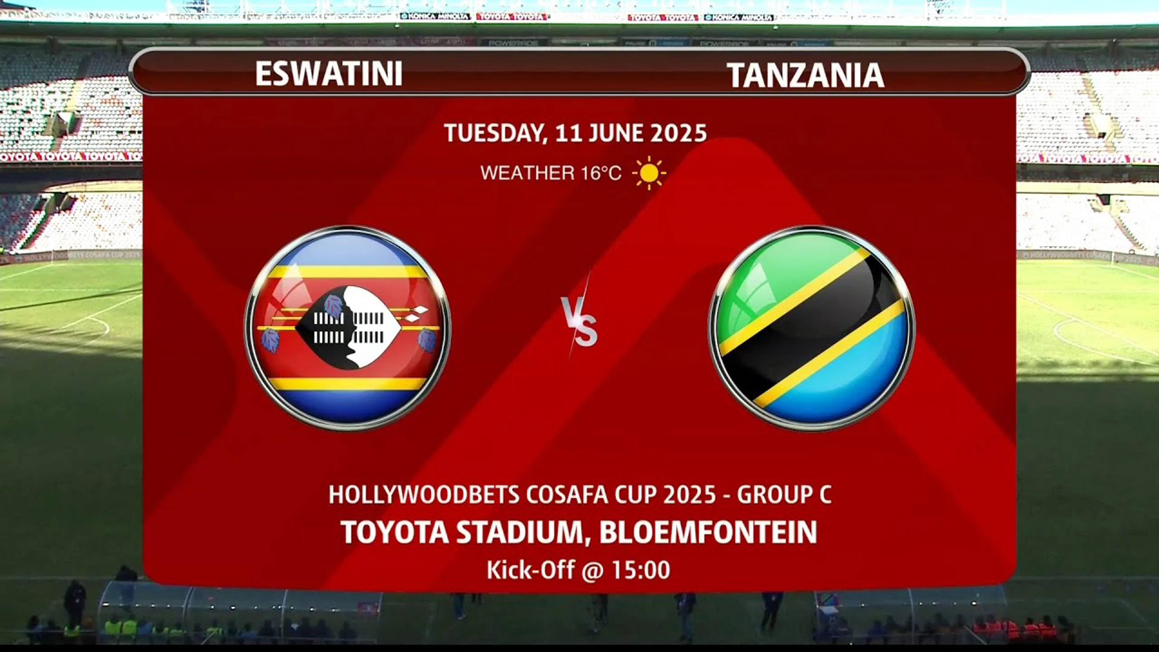 Eswatini v Tanzania | Match Highlights | COSAFA Cup