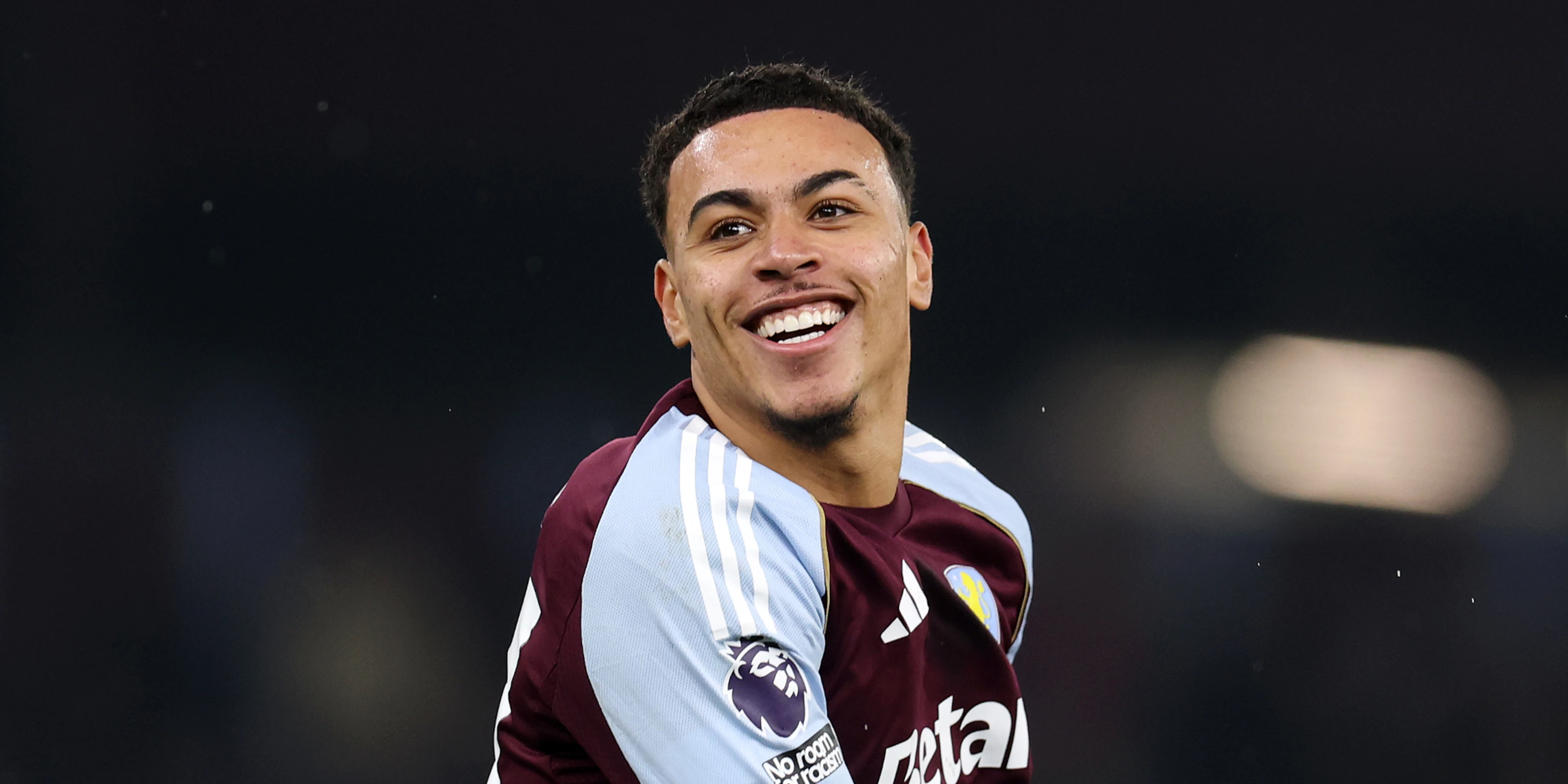 Rogers stars as Villa beat Man United to boost title bid