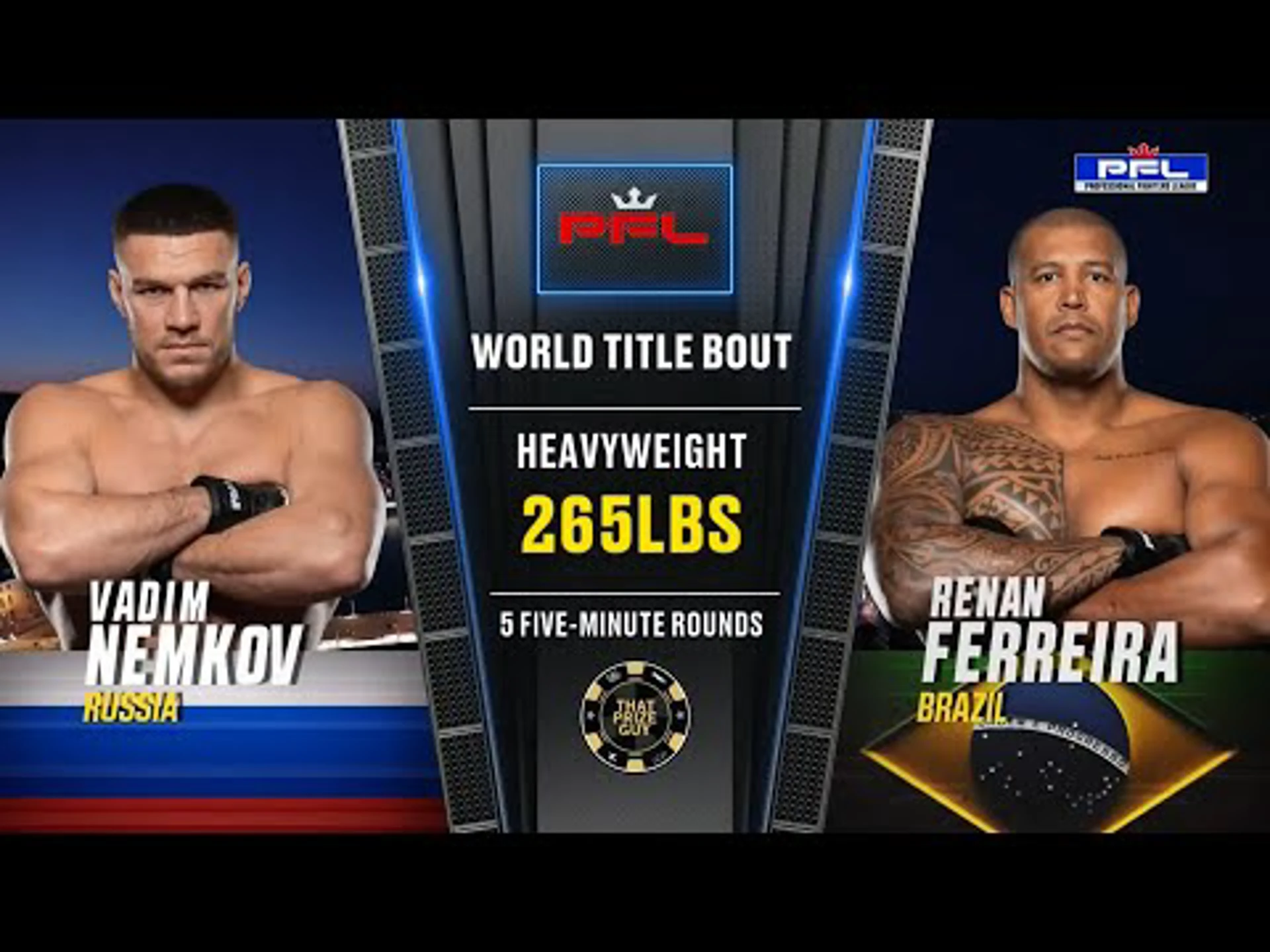 Vadim Nemkov v Renan Ferreira | World Heavyweight Title | Highlights | PFL MENA