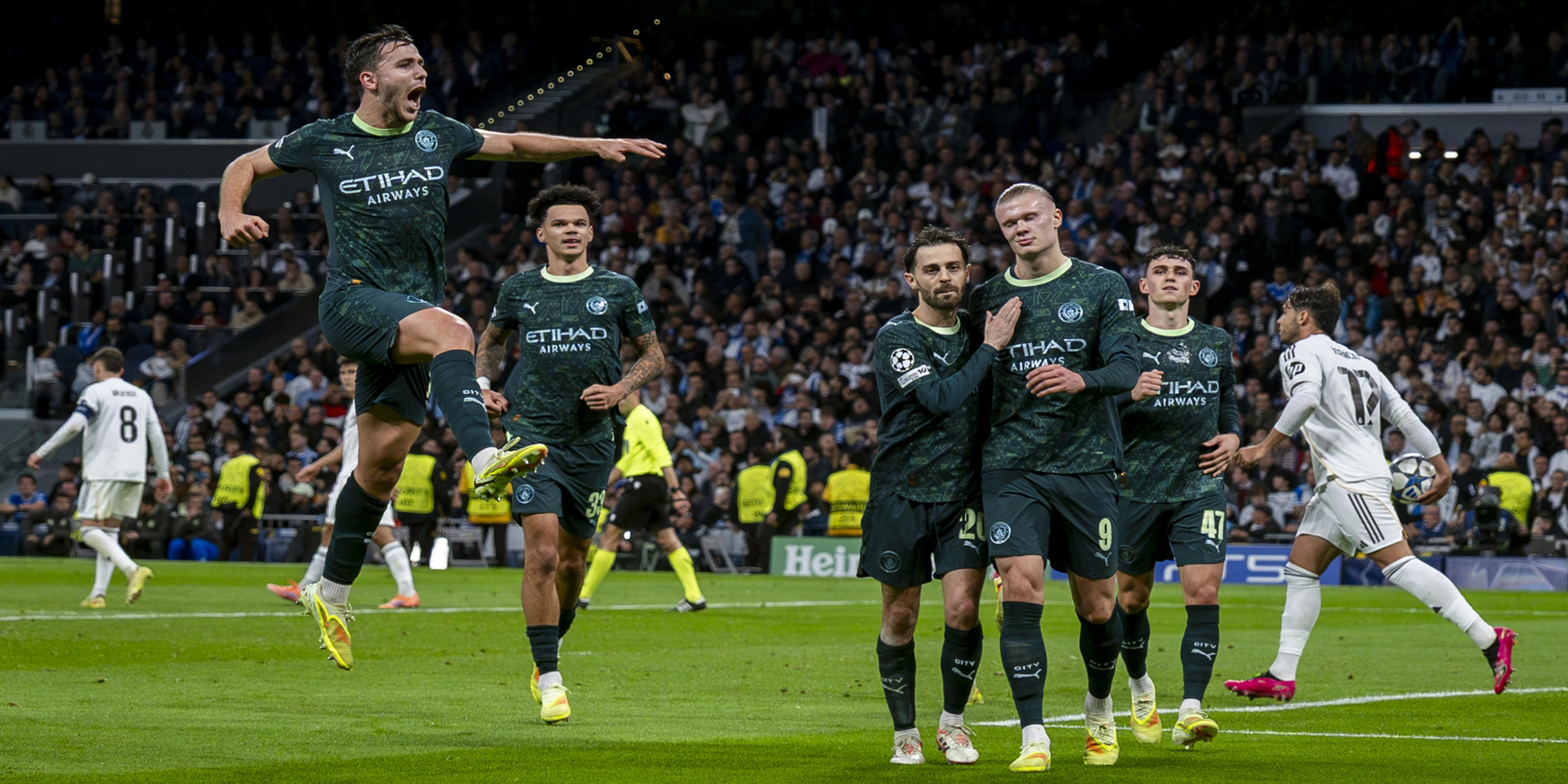 UCL WRAP: Haaland stuns Real as Arsenal remain perfect in Brugge