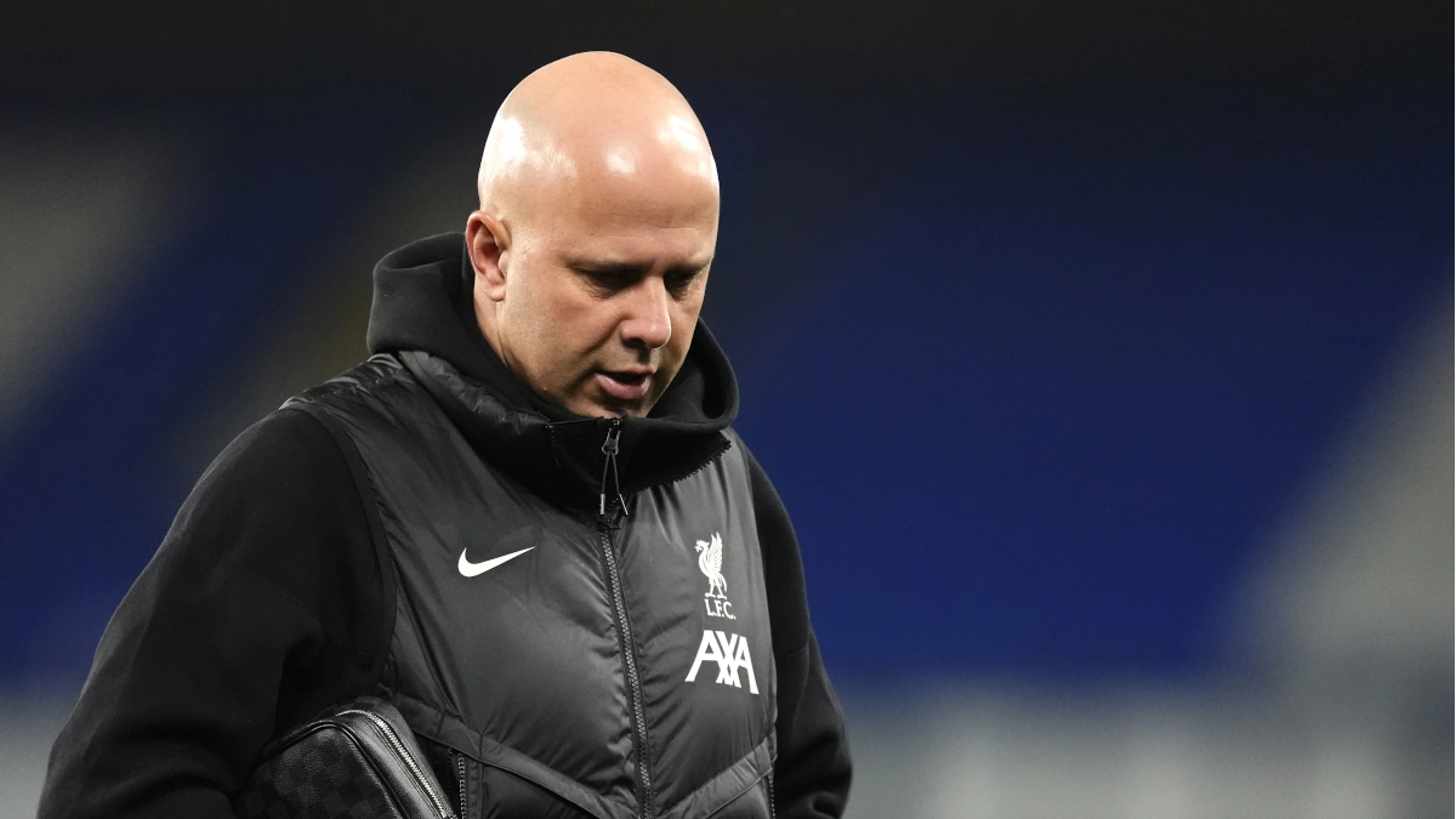 Liverpool boss Slot charged after clashing with officials