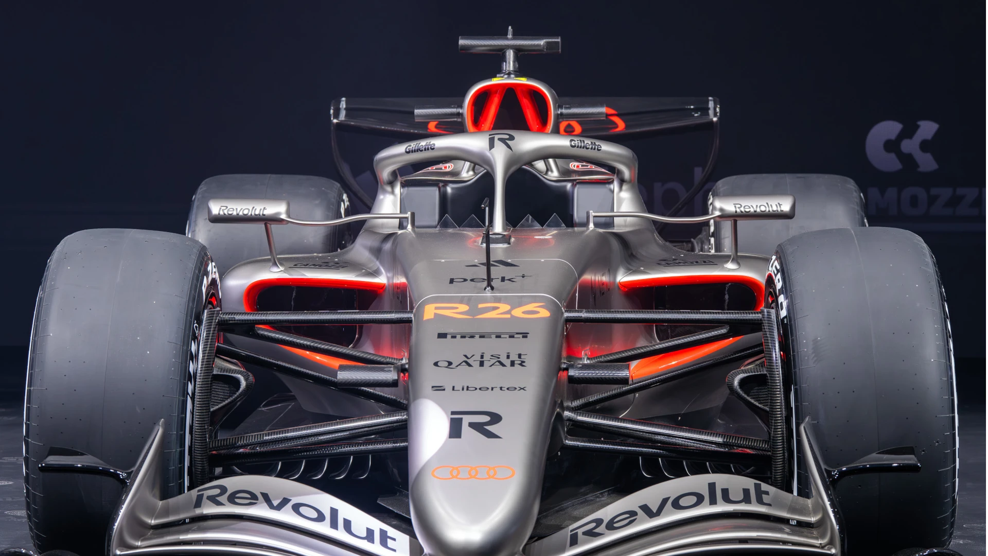 Audi F1 team launch debut livery as title countdown starts