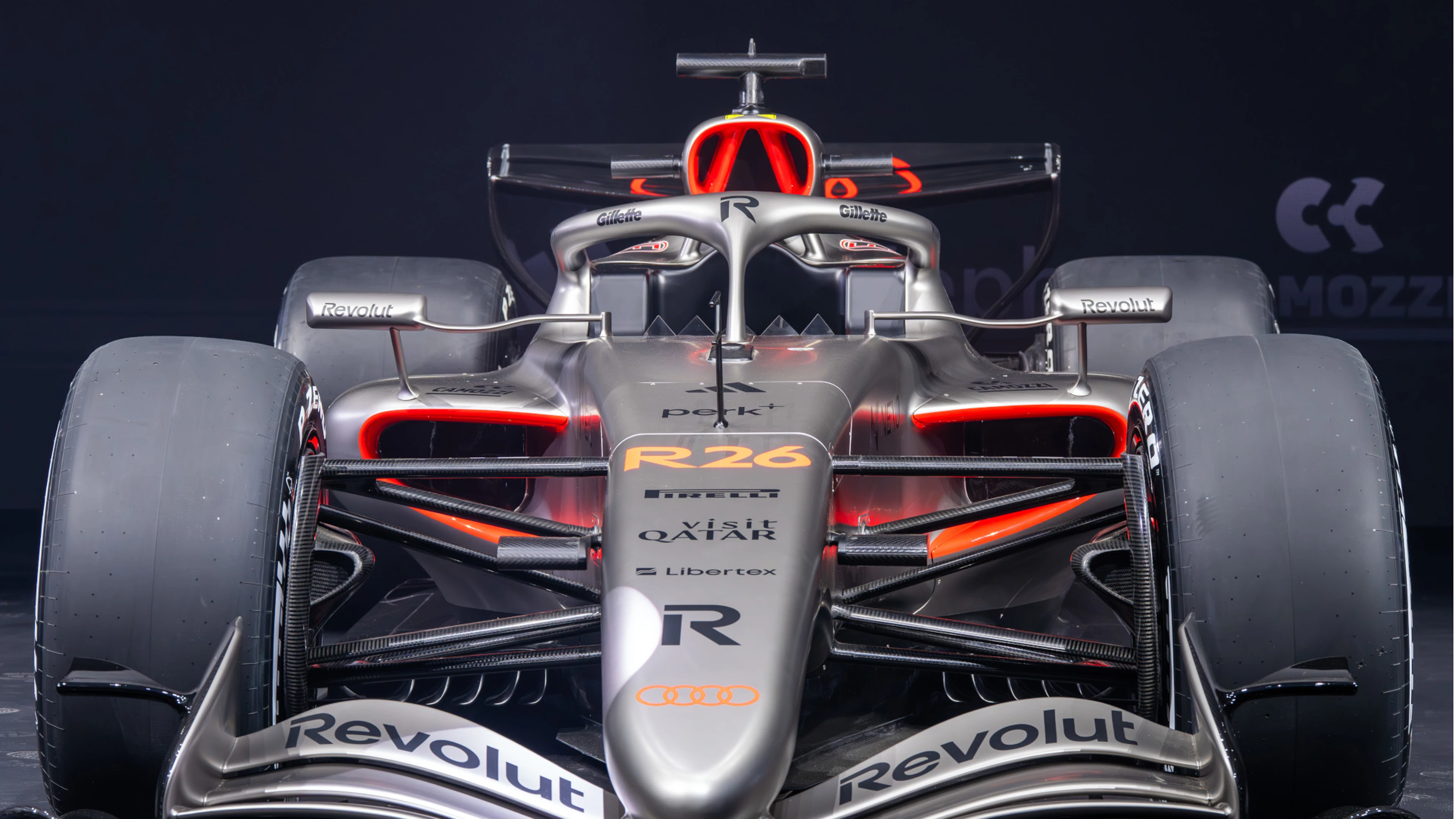 Audi F1 team launch debut livery as title countdown starts