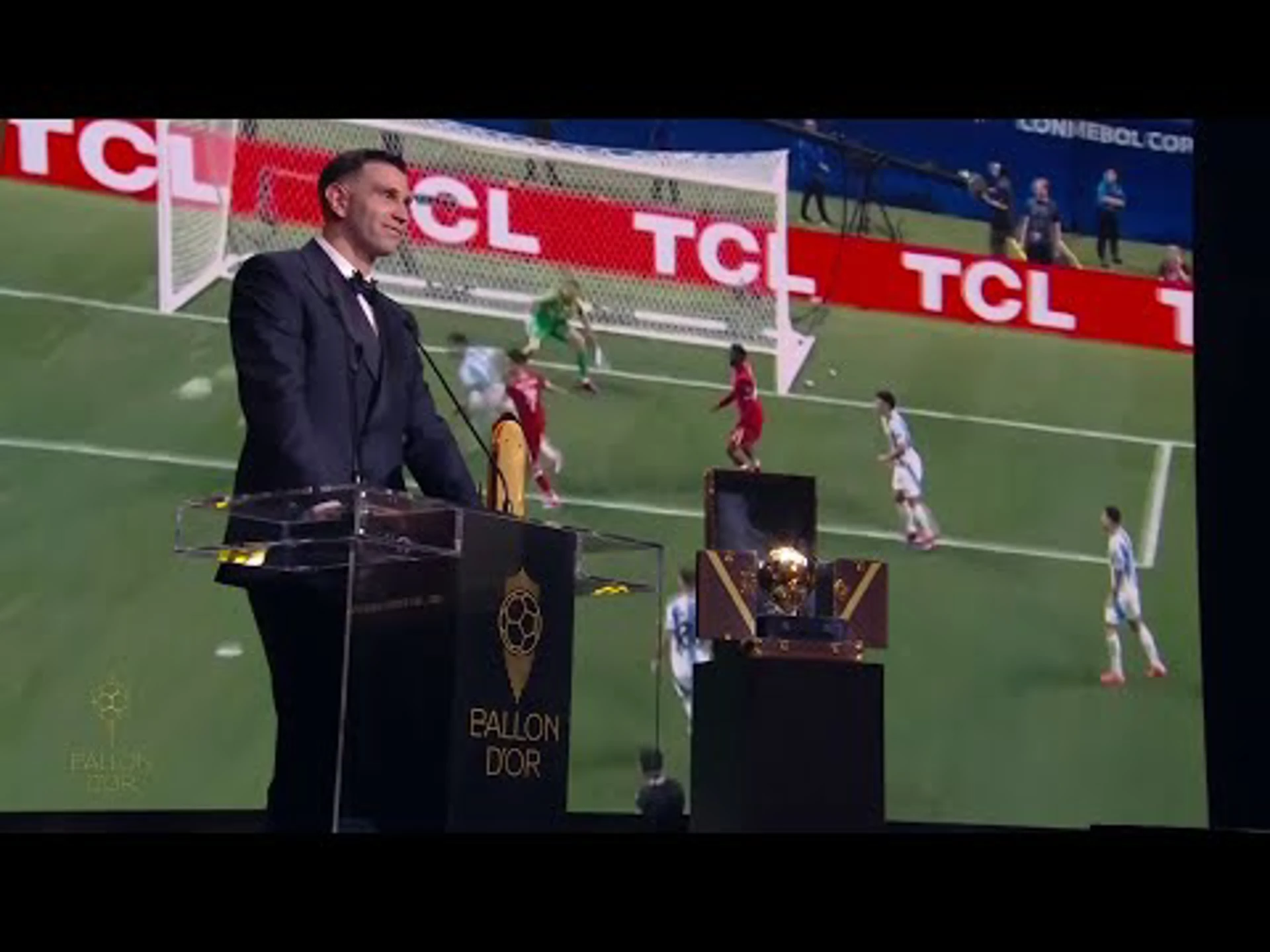 Emiliano Martínez acceptance speech | 2024 Ballon d'Or