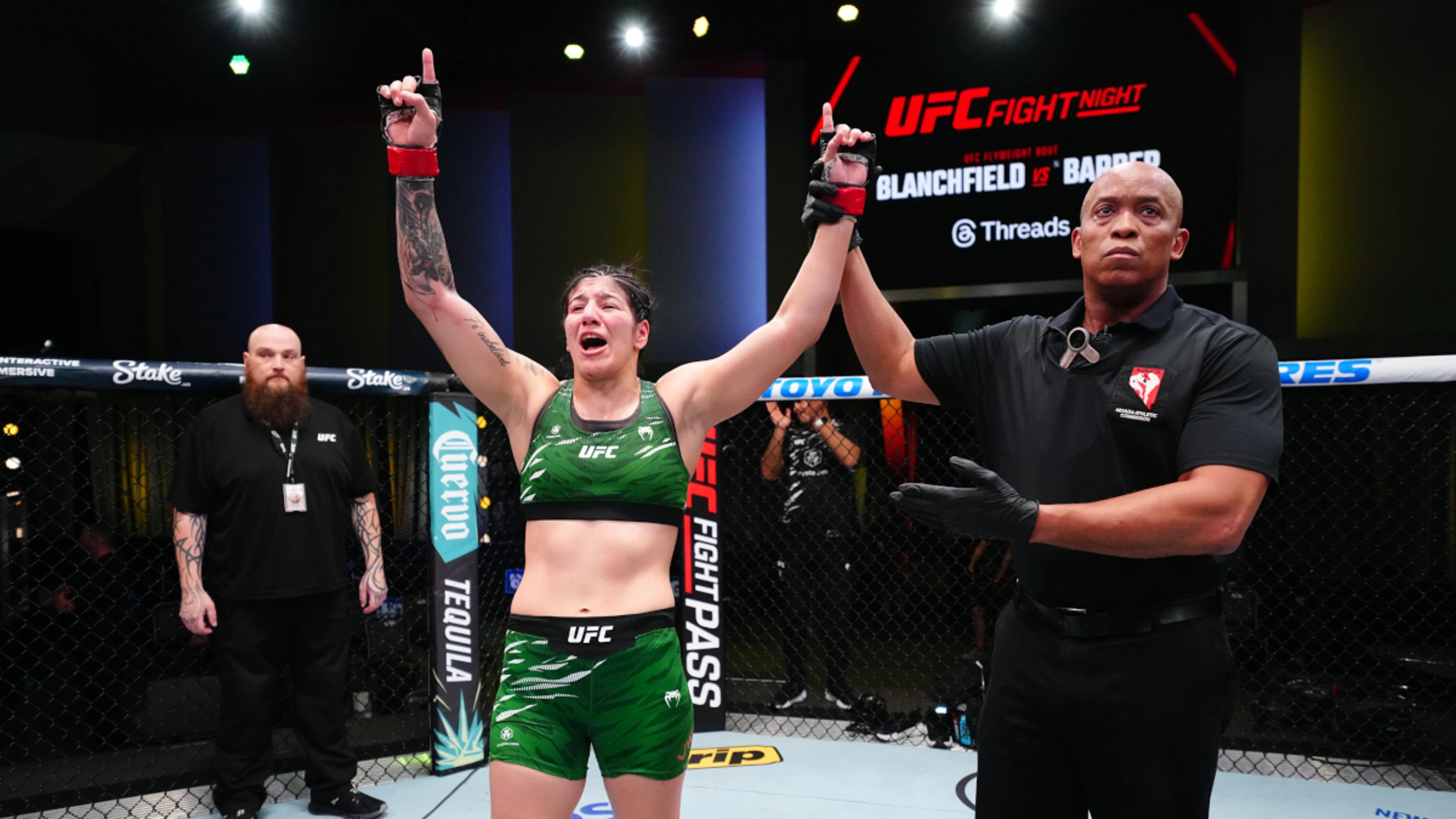 Fight Night ends with Erin Blanchfield-Maycee Barber cancellation