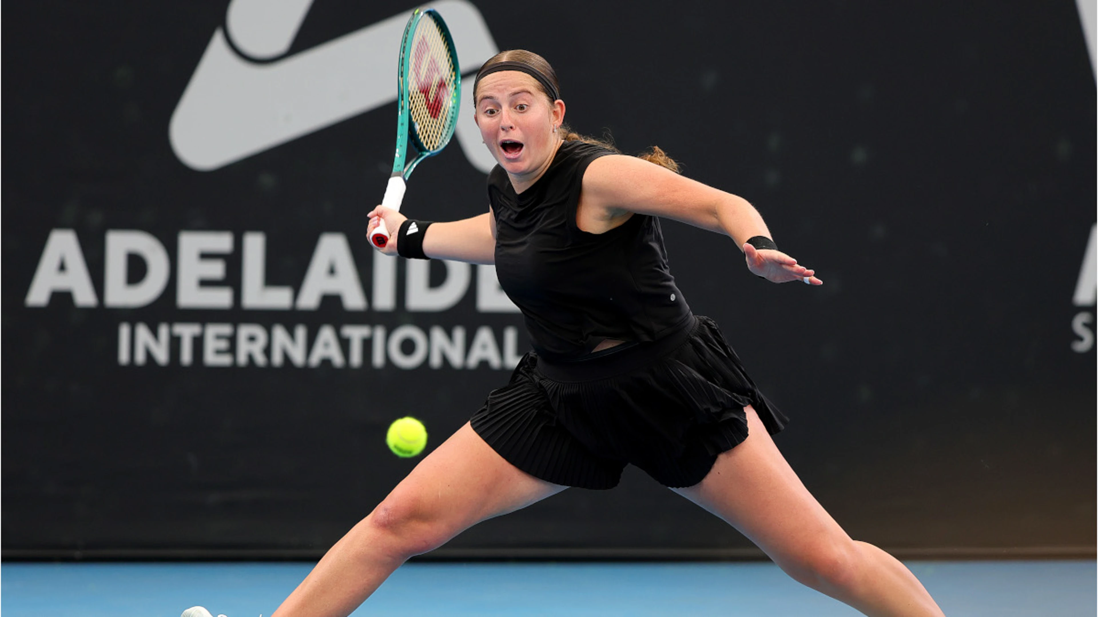 Ostapenko begins Adelaide title defence with comeback win