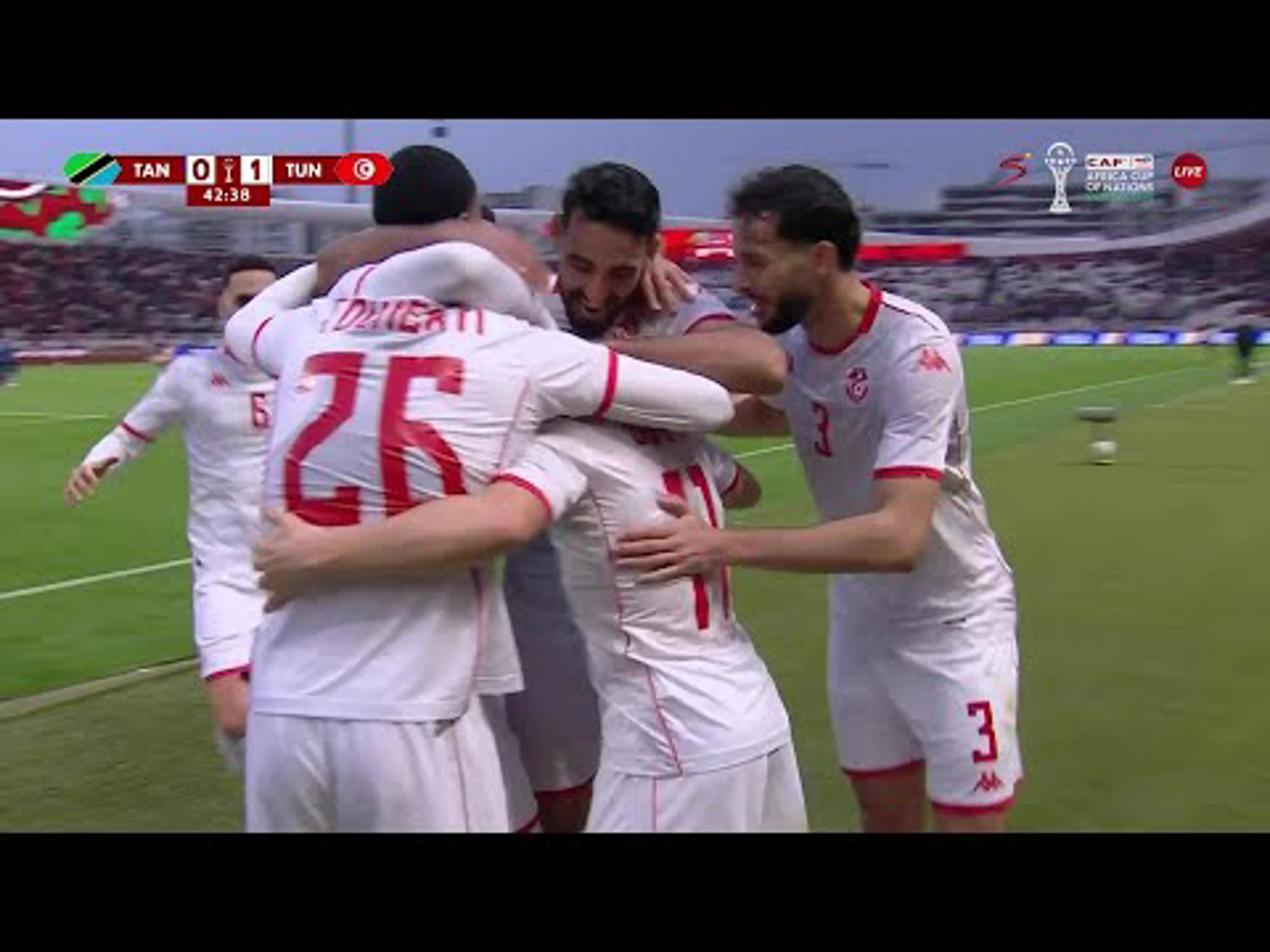 Ismaël Gharbi | 43ʳᵈ Minute Goal v Tanzania