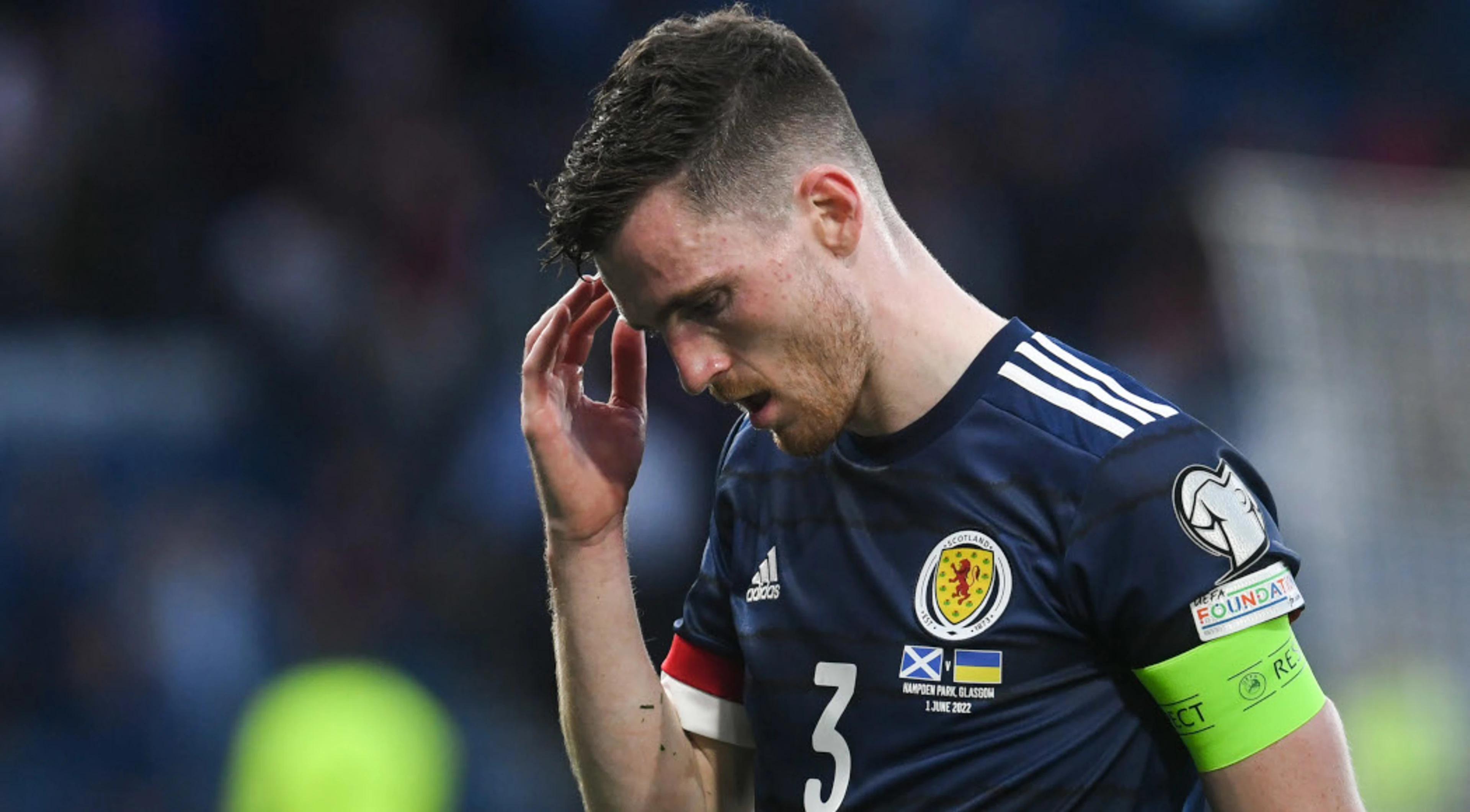We didn't show up - Scotland's Robertson