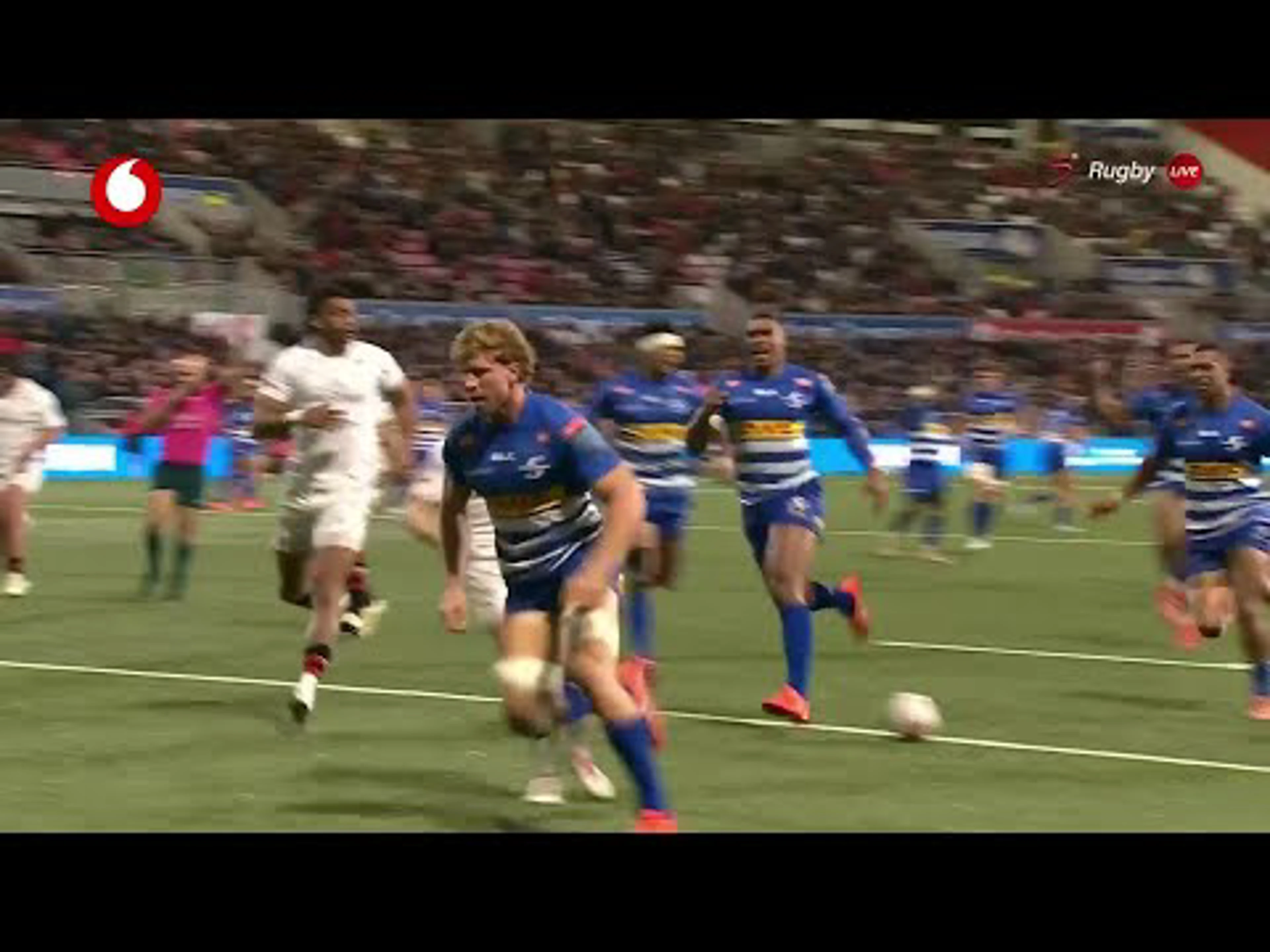 Evan Roos | 2ⁿᵈ Minute Try v Ulster Rugby