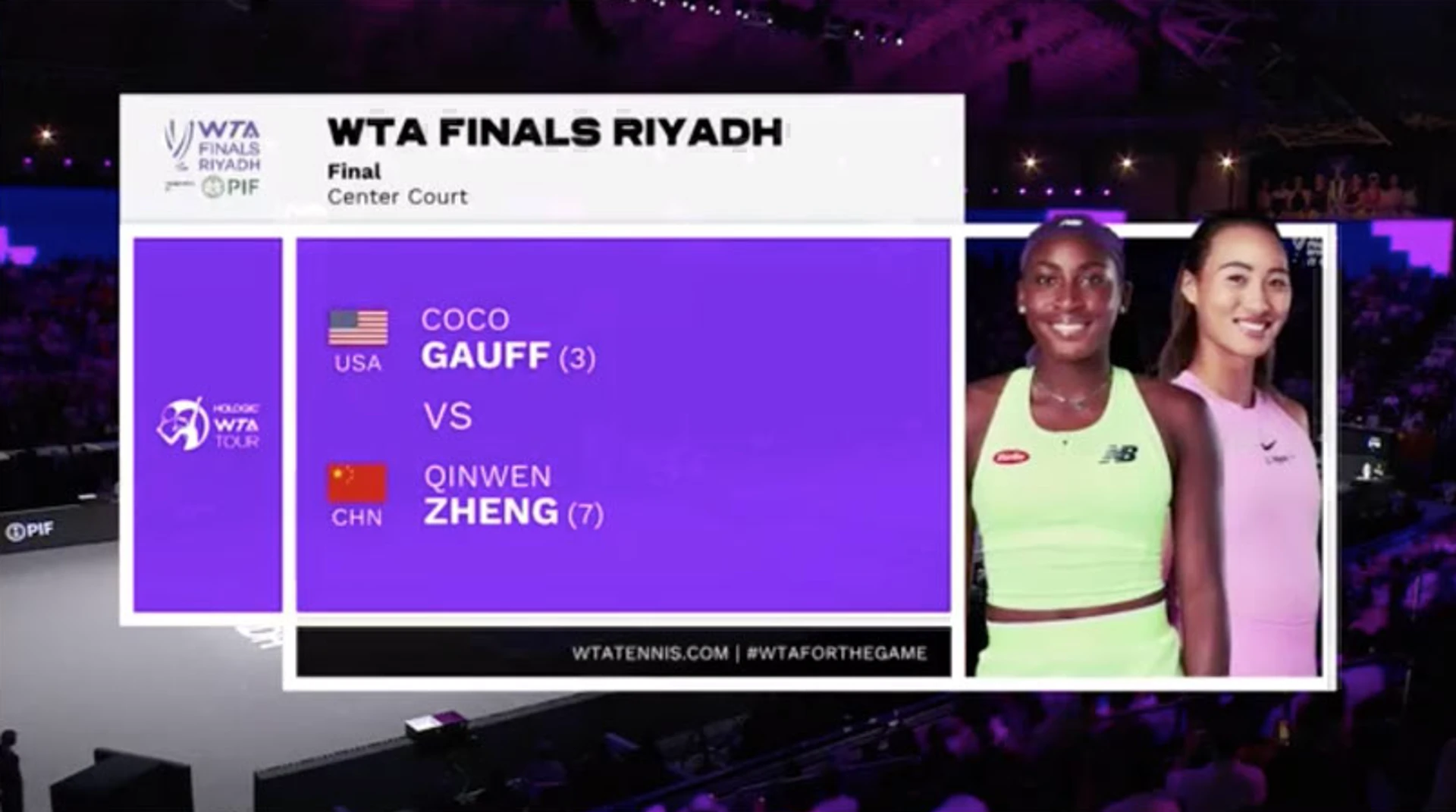 Coco Gauff v Qinwen Zheng | Singles Final Highlights | WTA Finals