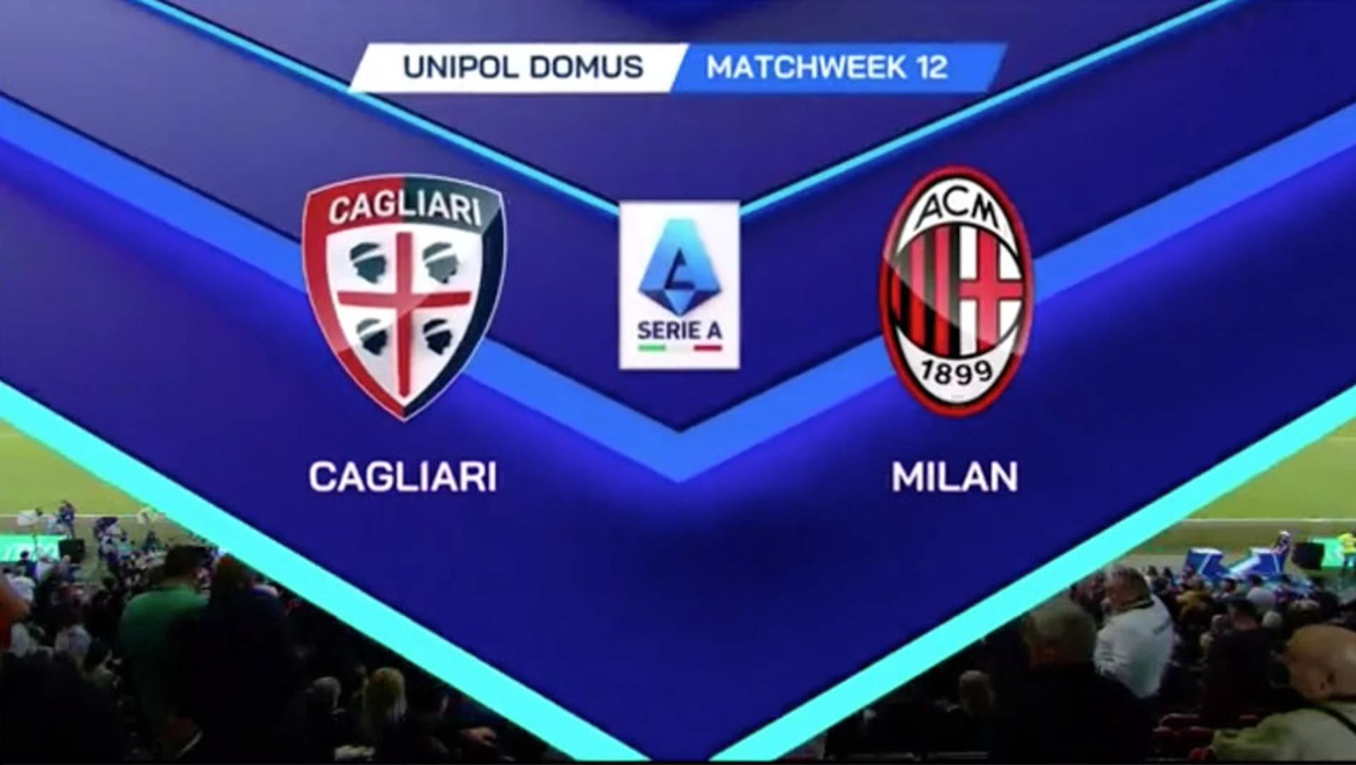 Cagliari v AC Milan | Match Highlights | Italian Serie A Matchday 12