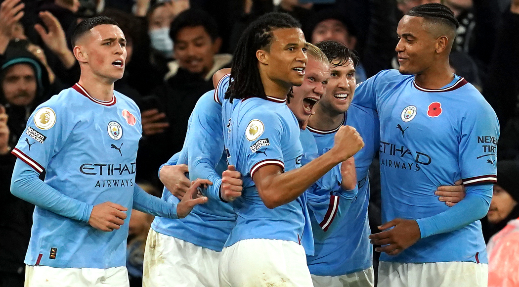 Haaland late show sends Man City top, Leeds win thriller