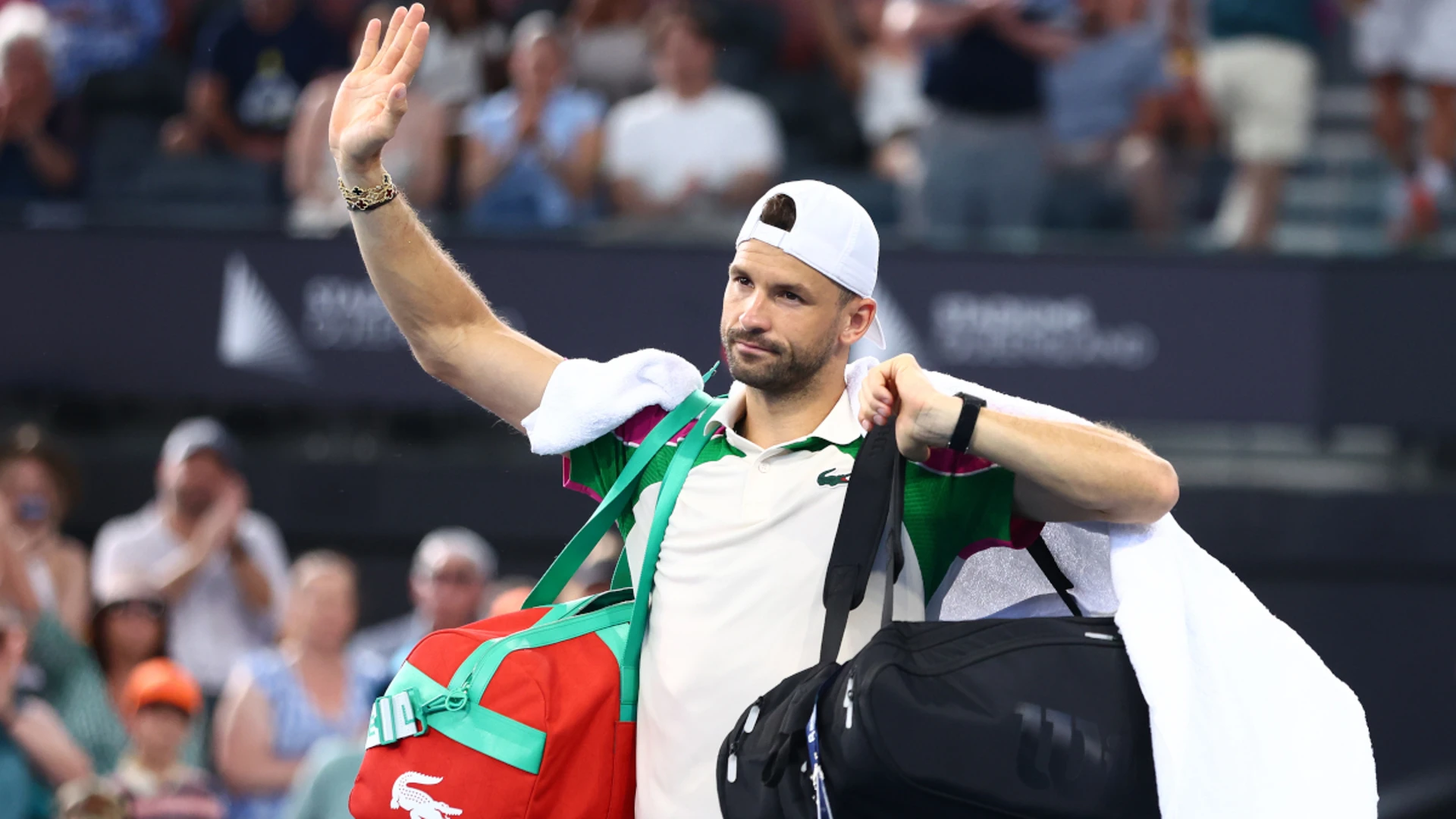 Defending champion Dimitrov retires hurt in Brisbane semis