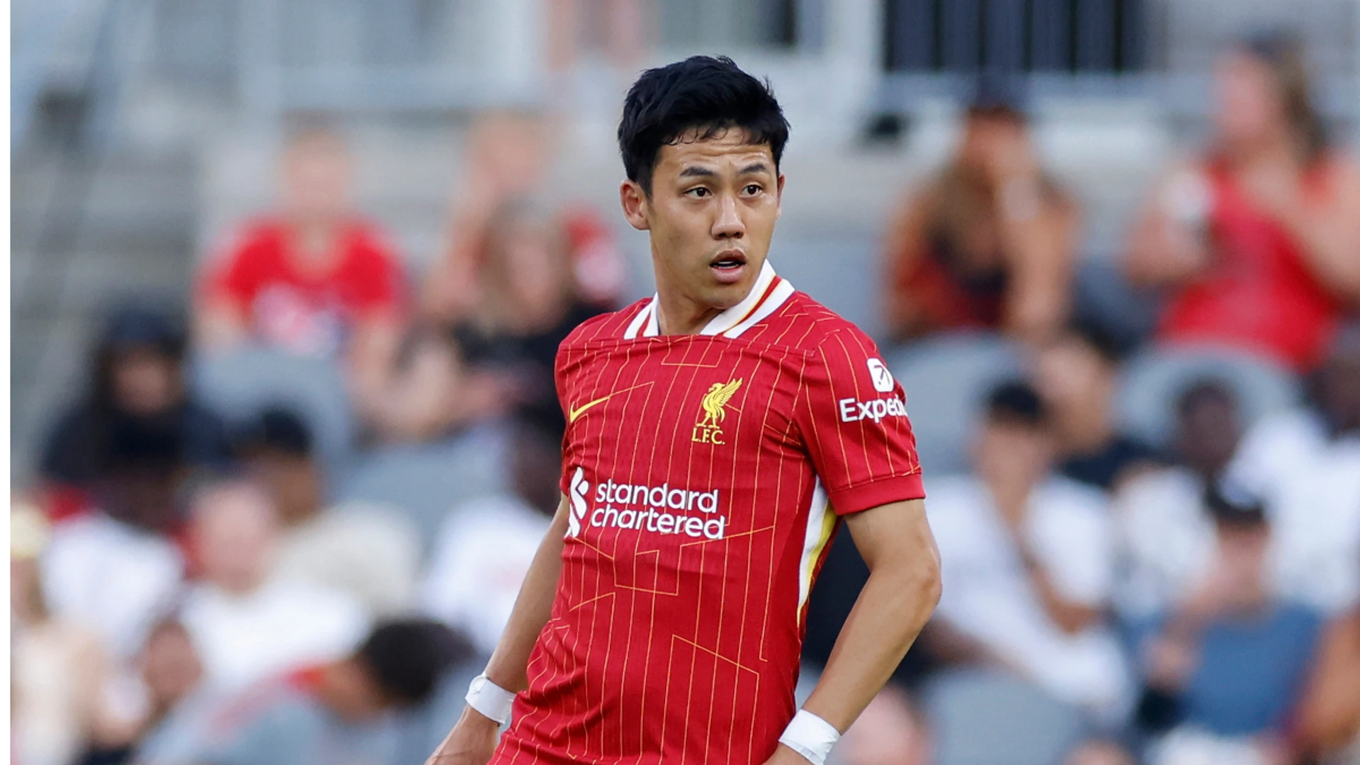 Japan's Endo vows to fight for Liverpool place