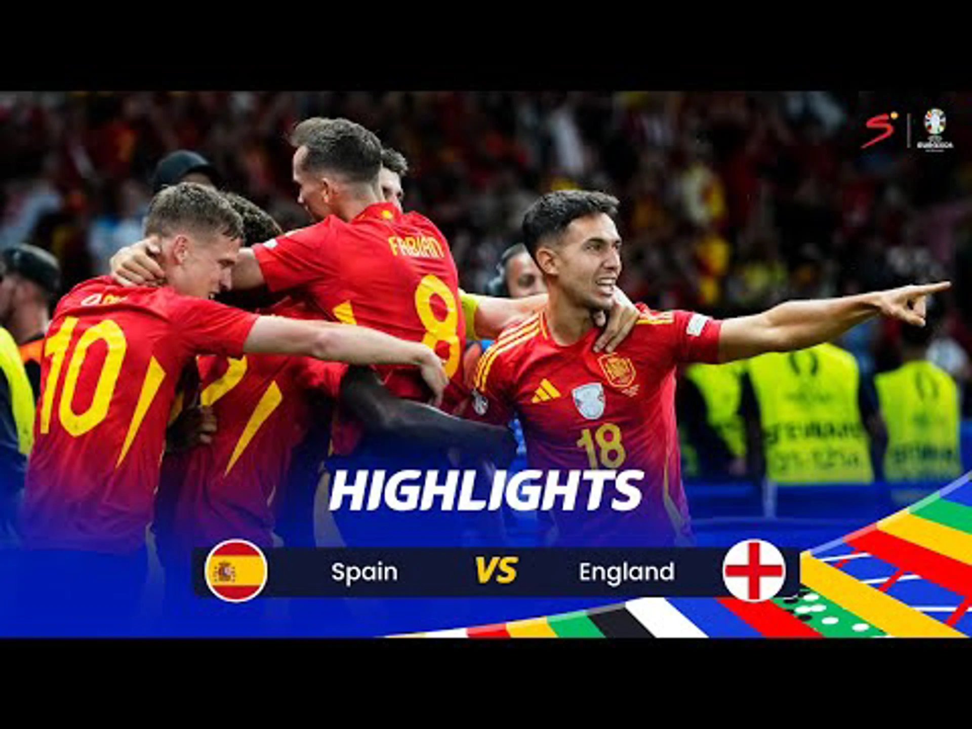 Spain vs England | Match in 2 minutes | UEFA EURO 2024