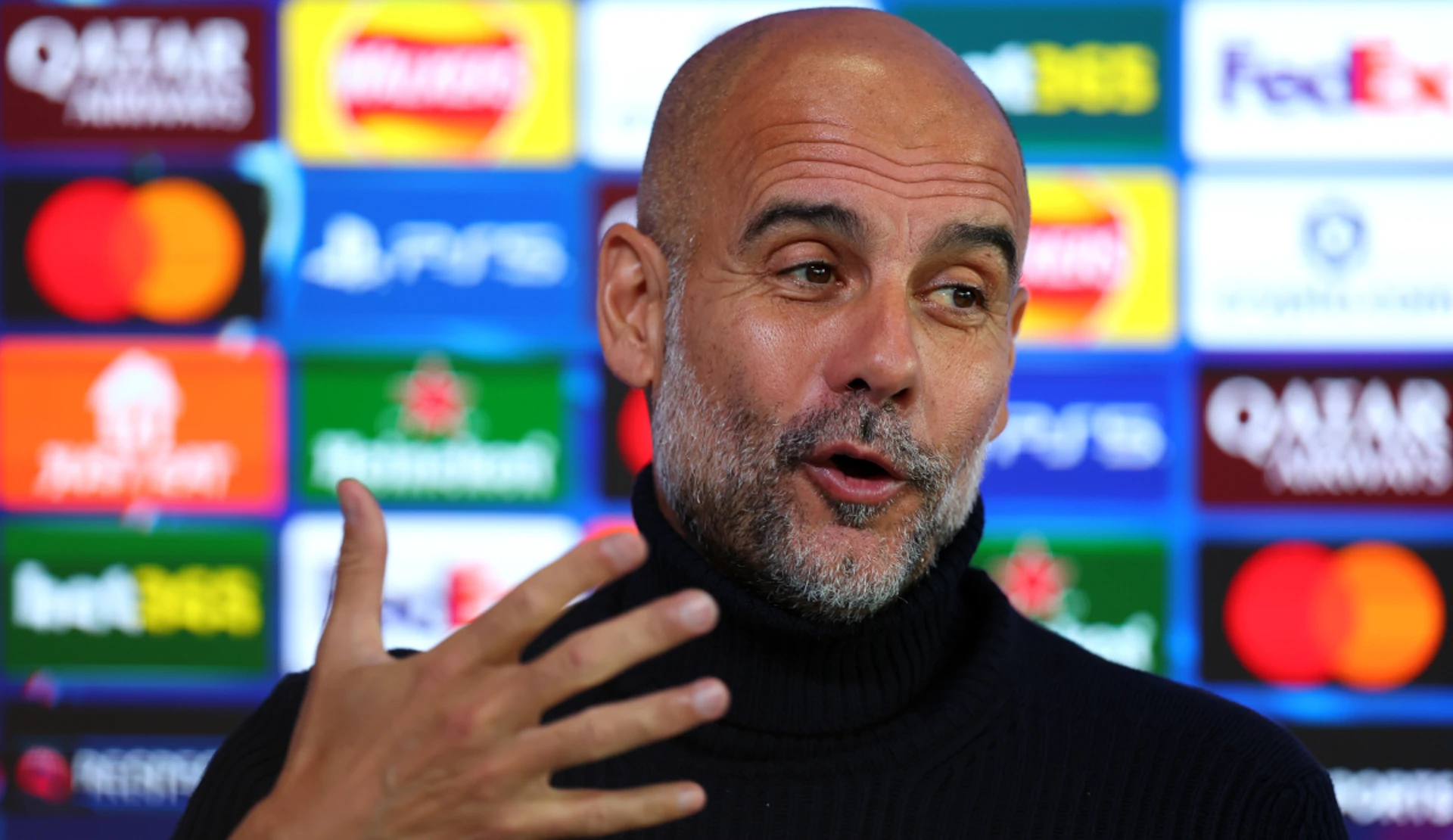Man City 'apparently' not Champions League contenders - Guardiola