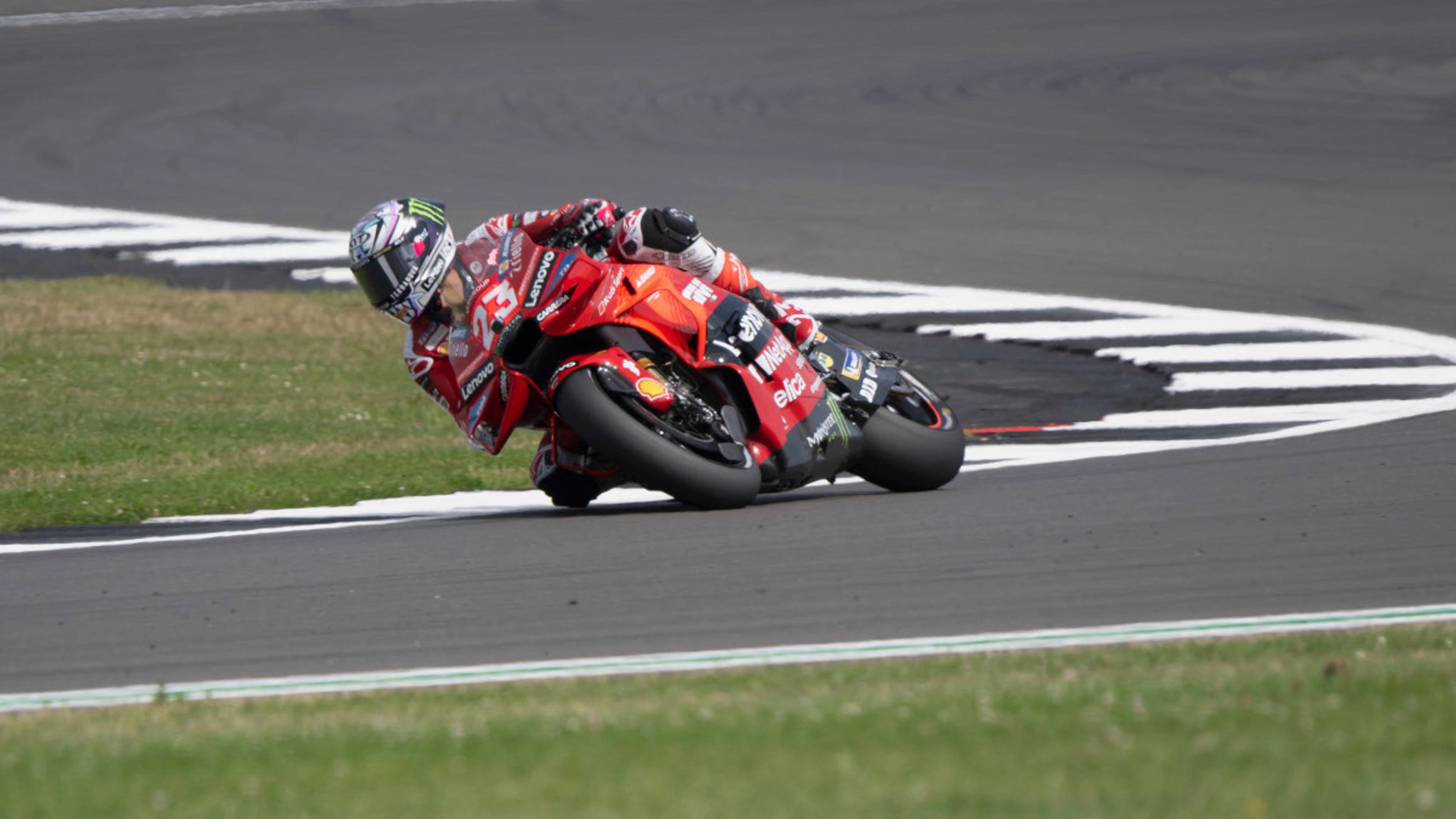 Bastianini wins British MotoGP sprint as Bagnaia crashes out