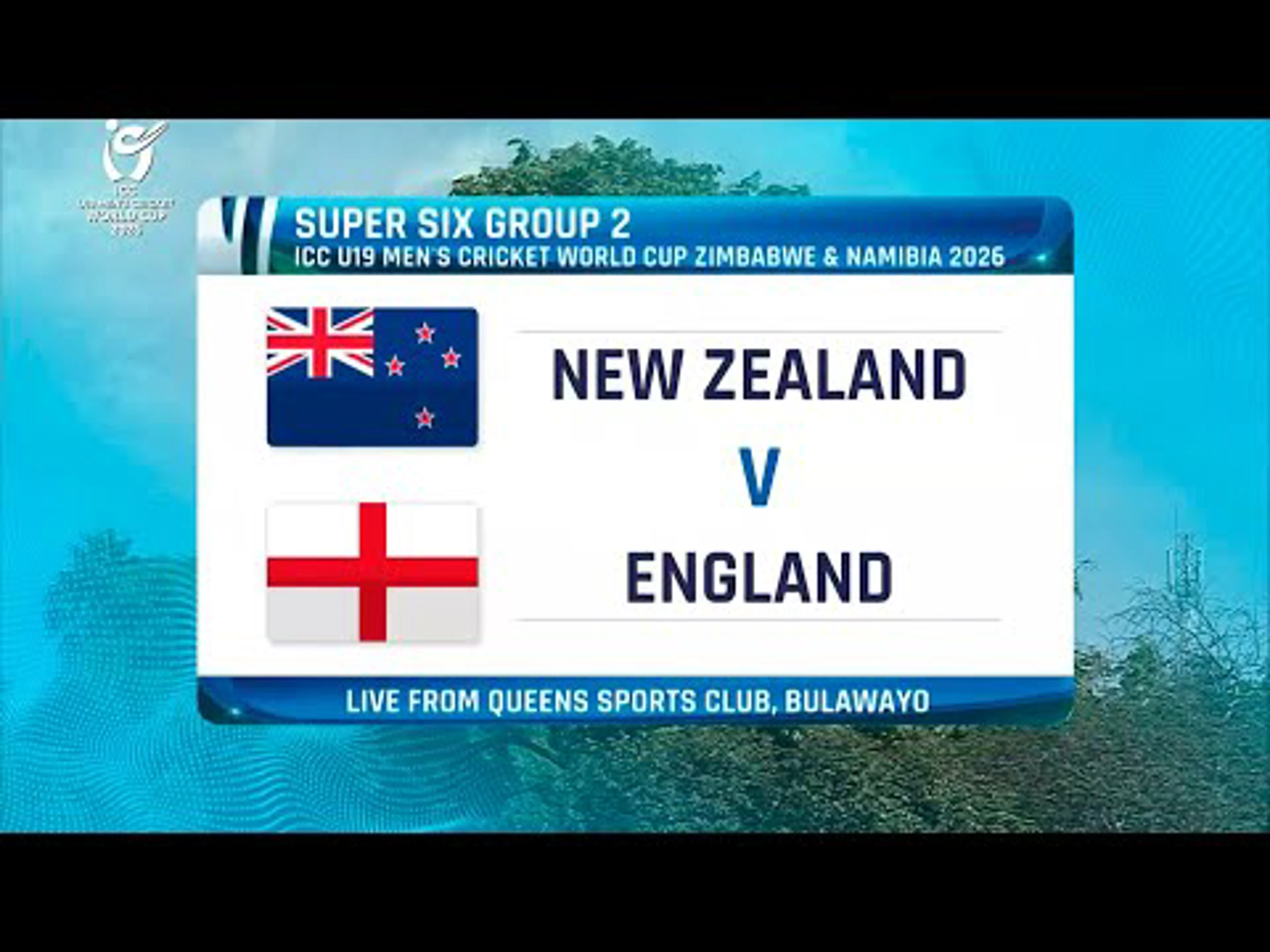 New Zealand v England | Match Highlights | ICC U19 Cricket World Cup