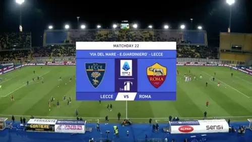 Serie A | US Lecce v AS Roma| Highlights