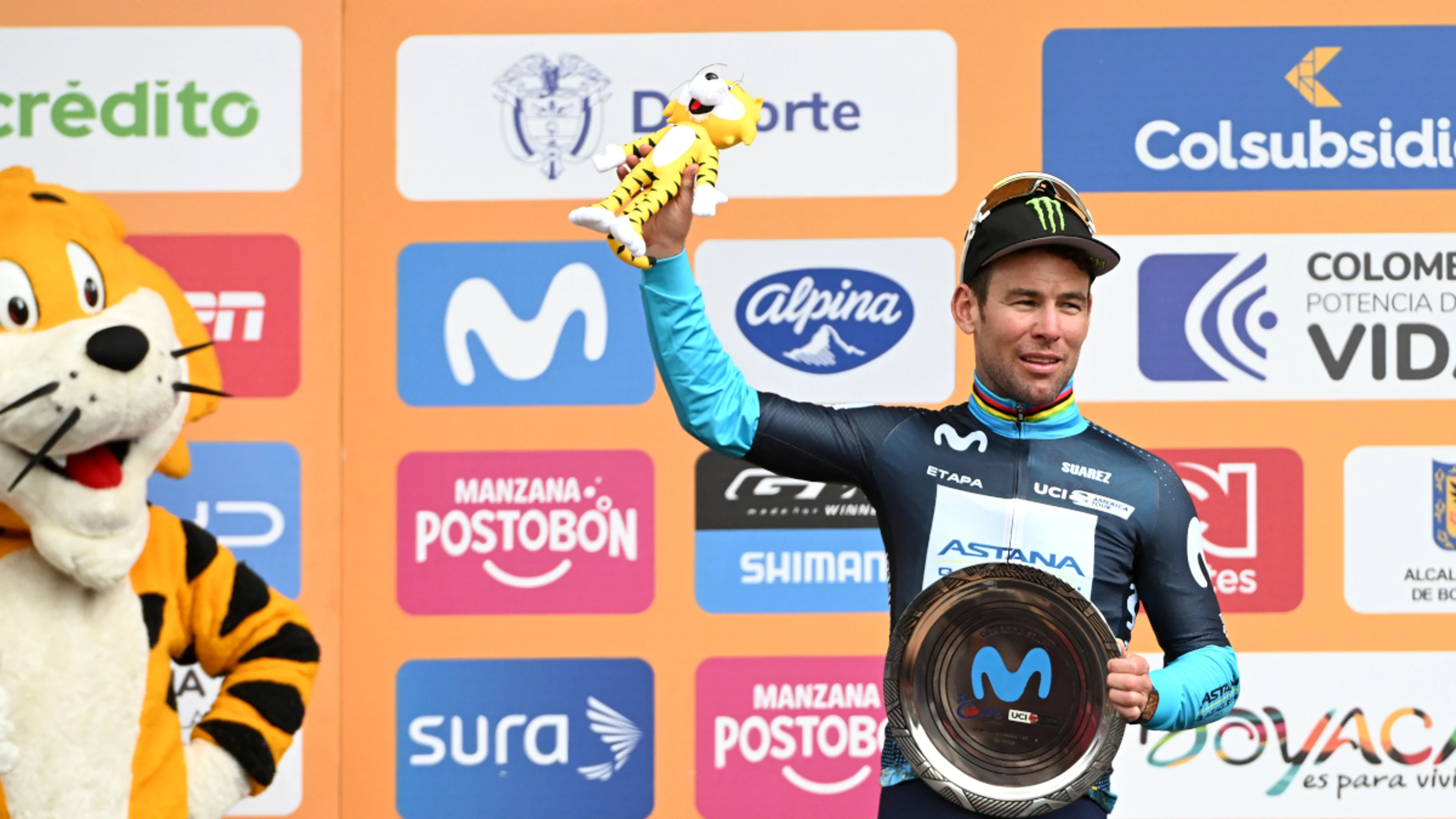Cavendish claims first win of season in Colombia