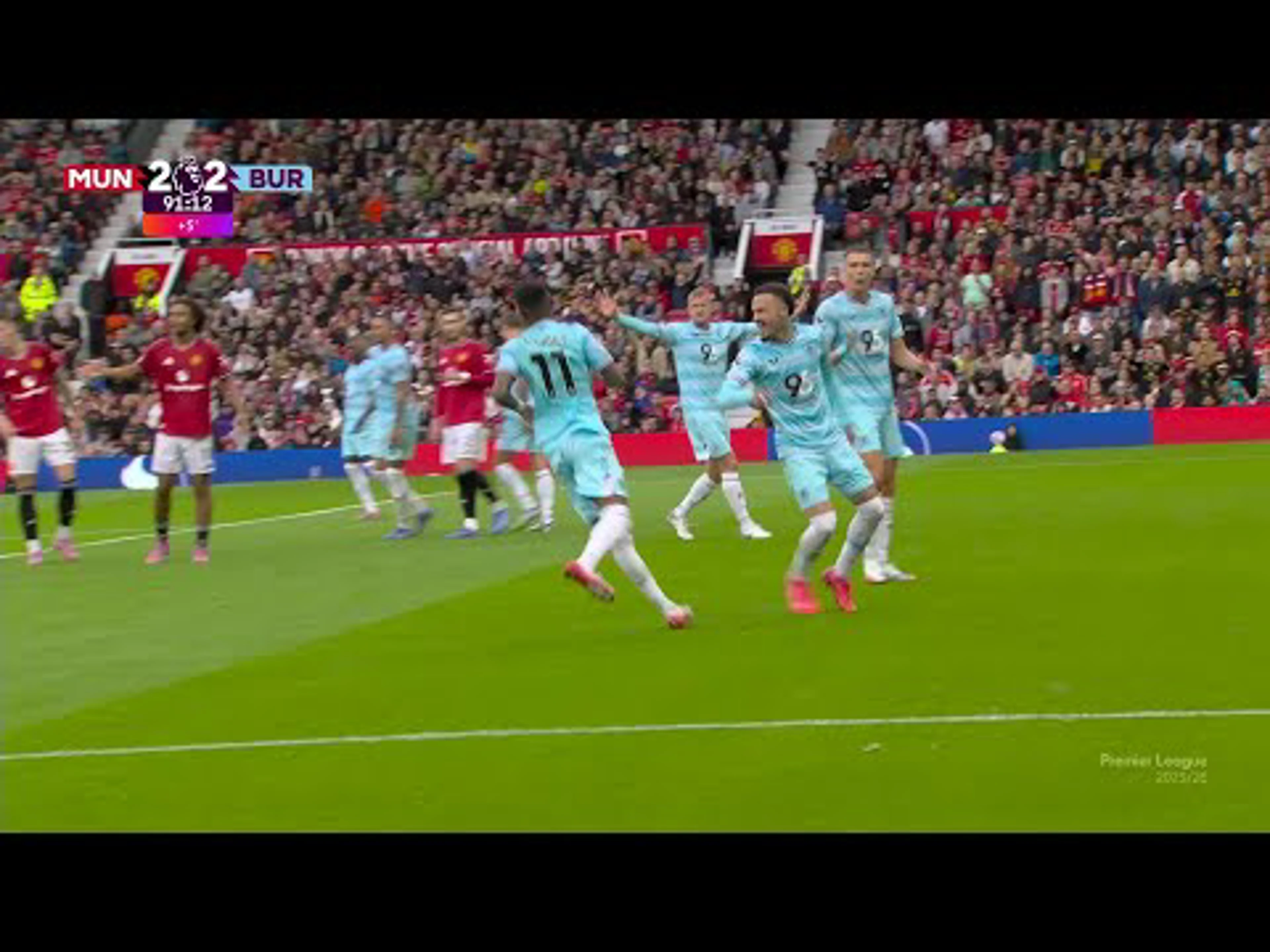 Amad Diallo | 92ⁿᵈ Minute VAR v Burnley