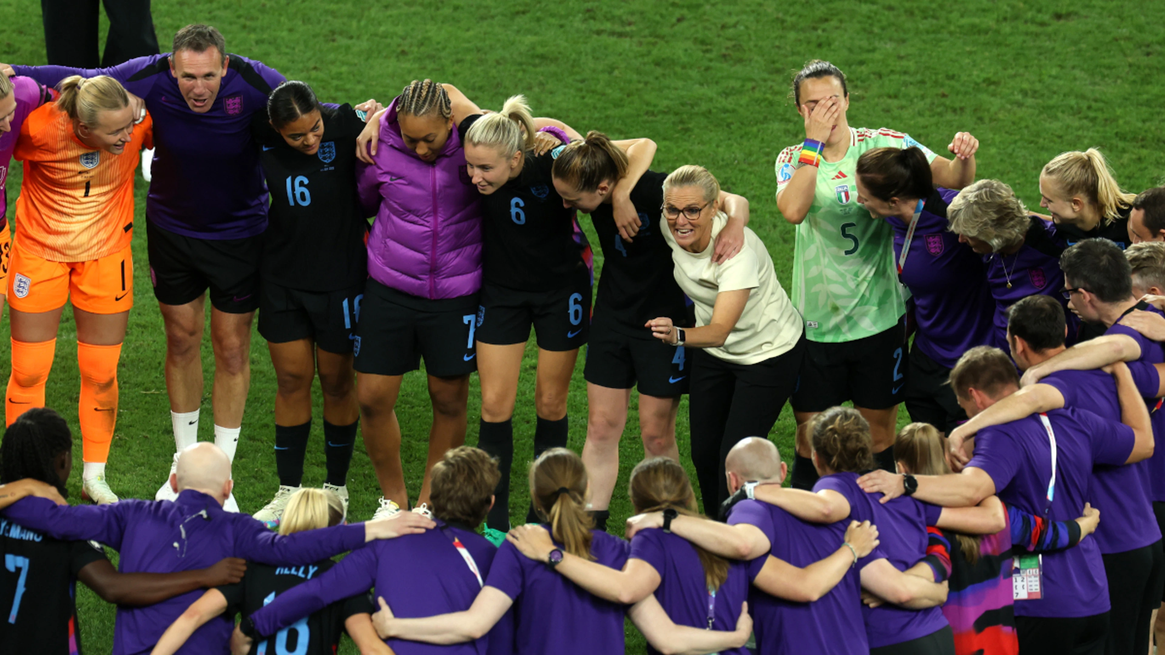 England coach Wiegman has learned to enjoy the good times