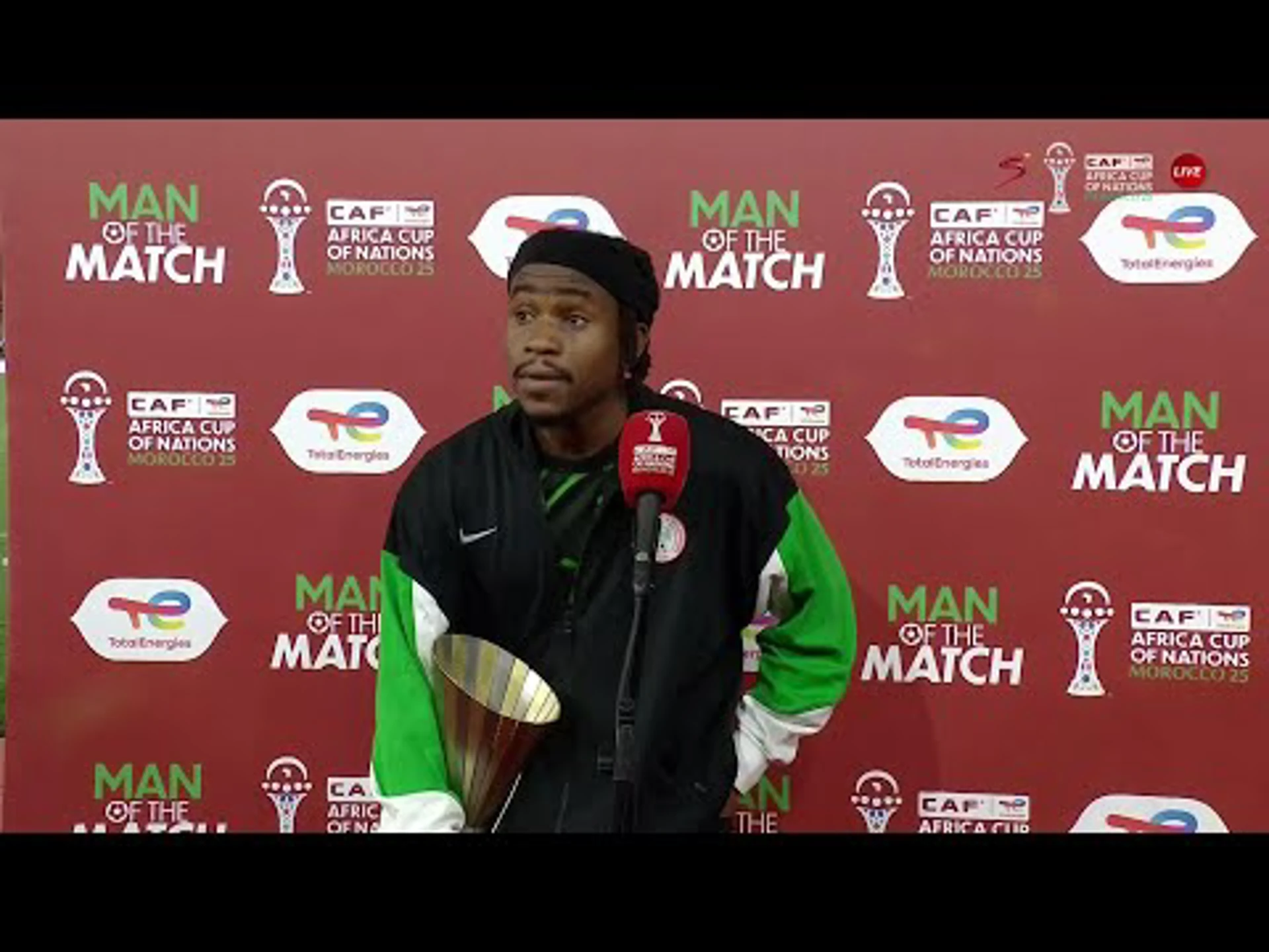 Ademola Lookman’s Post-Match Reaction | Man of the Match vs Tunisia