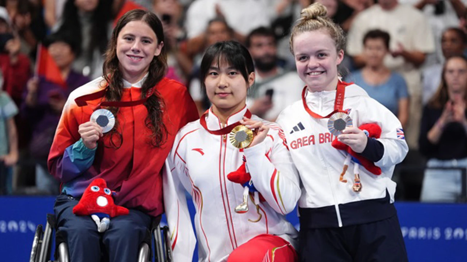 Women's 400m Freestyle S6 Final | Highlights | Swimming, Paris 2024 Paralympic