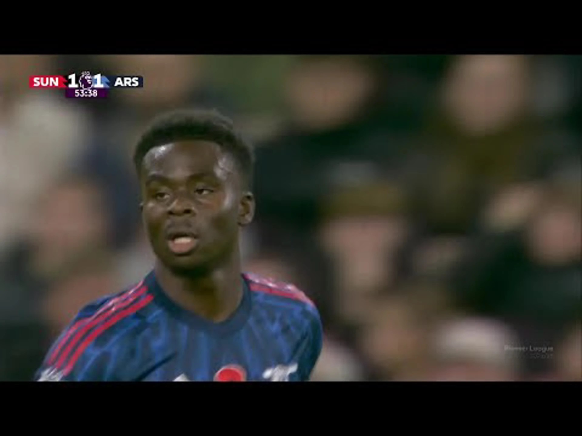 Bukayo Saka | 54ᵗʰ Minute Goal v Sunderland