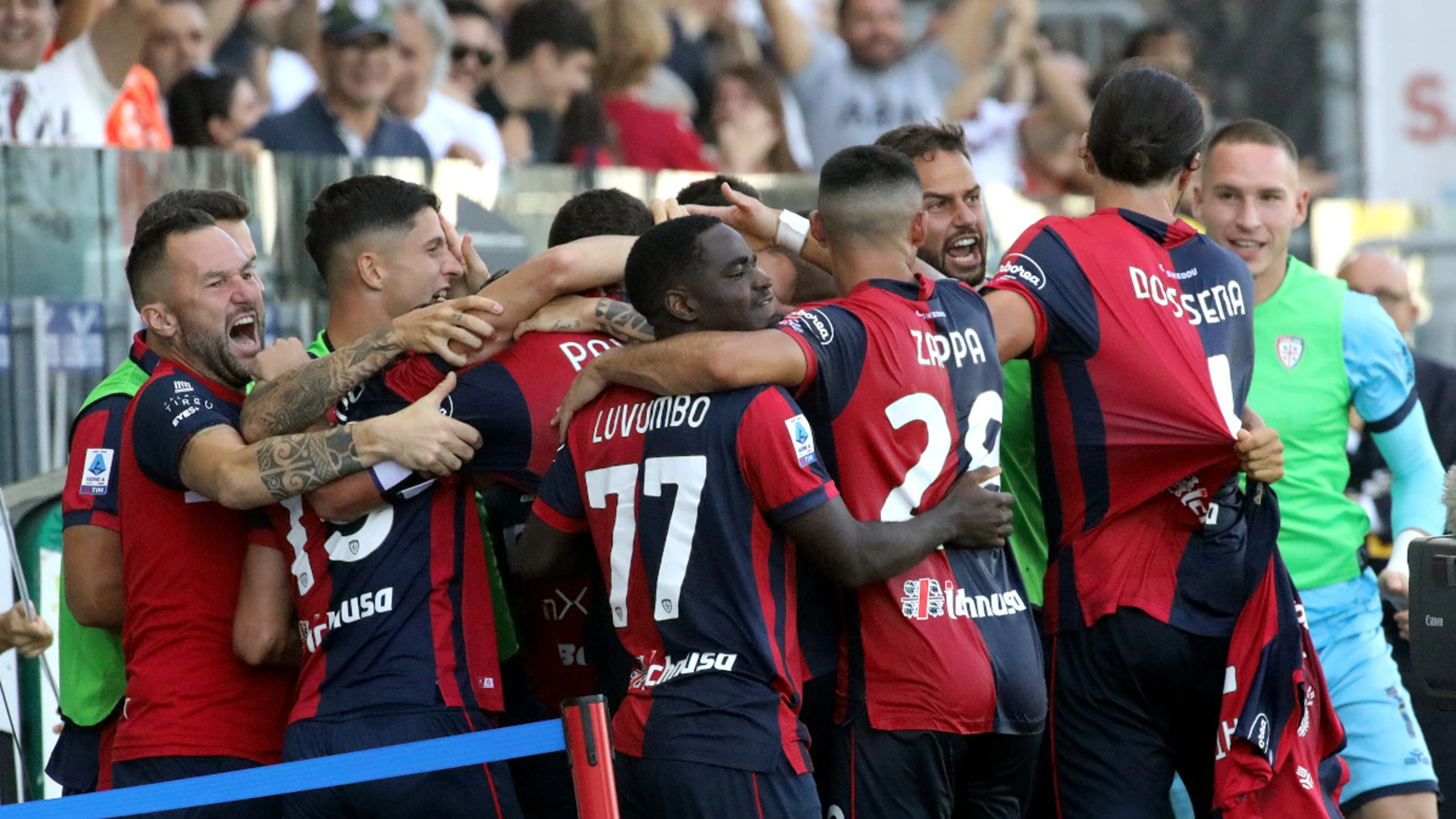 Pavoletti late show fires Cagliari to stunning comeback win over Frosinone