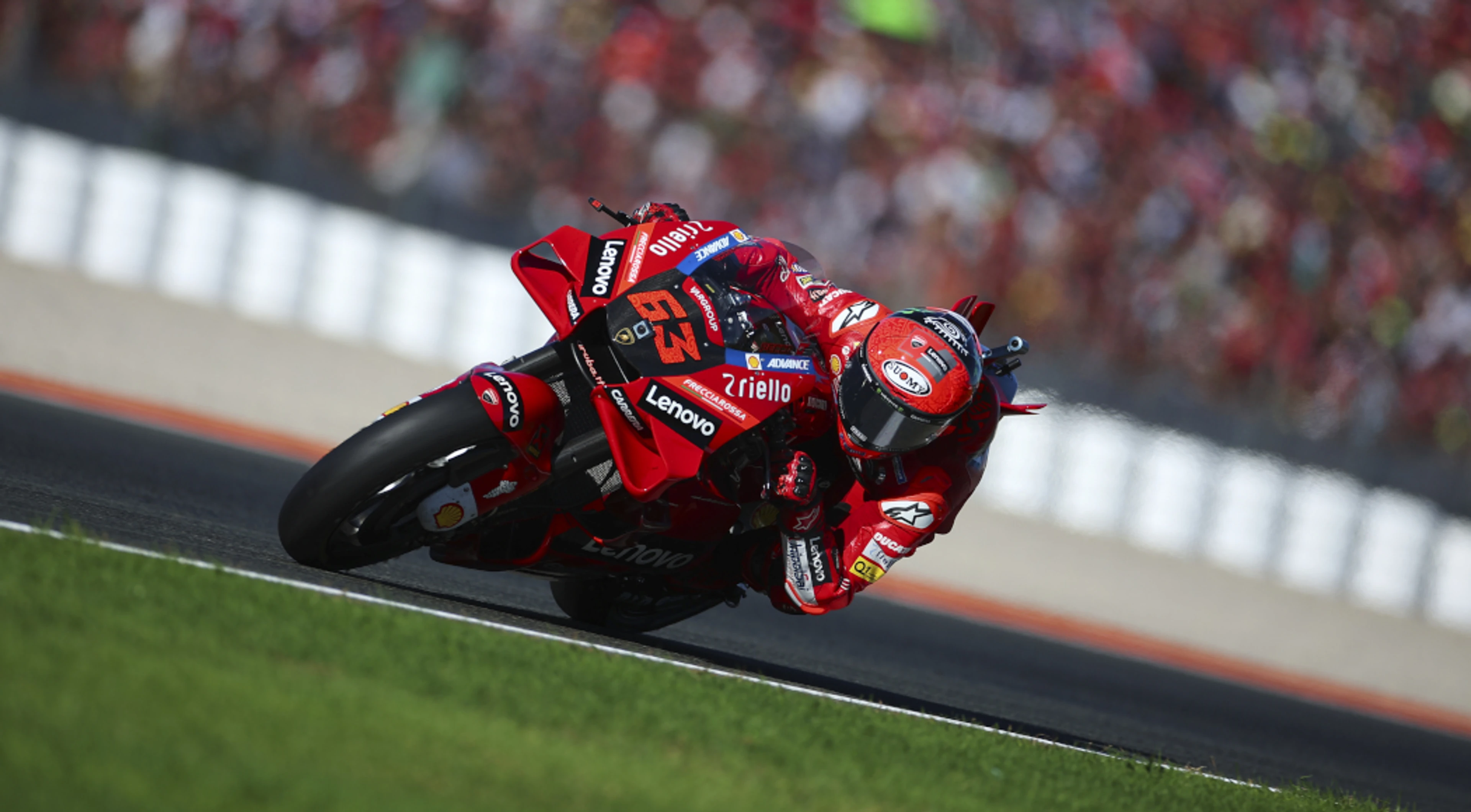 Bagnaia claims MotoGP world title