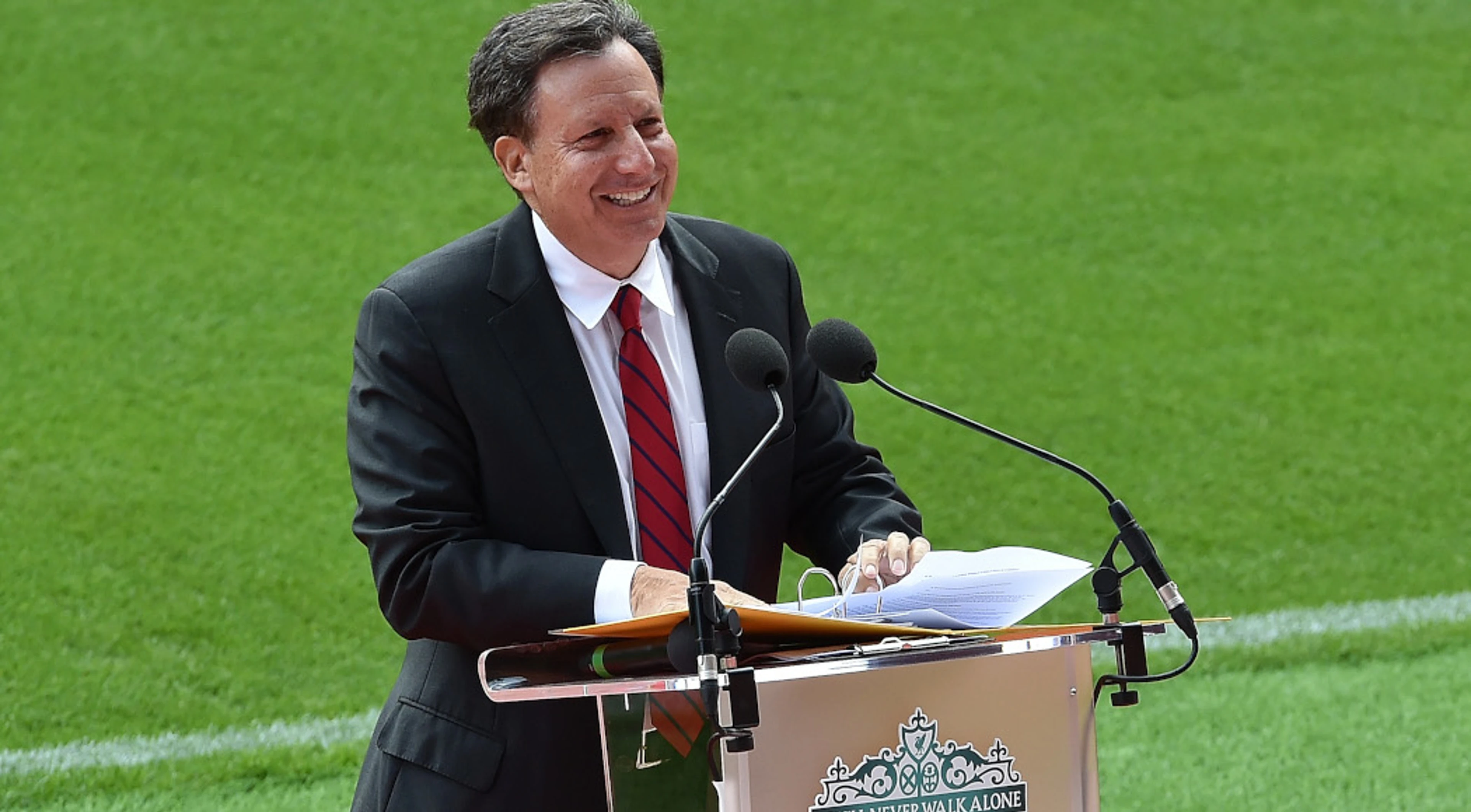 Liverpool chairman says owners FSG exploring sale of club